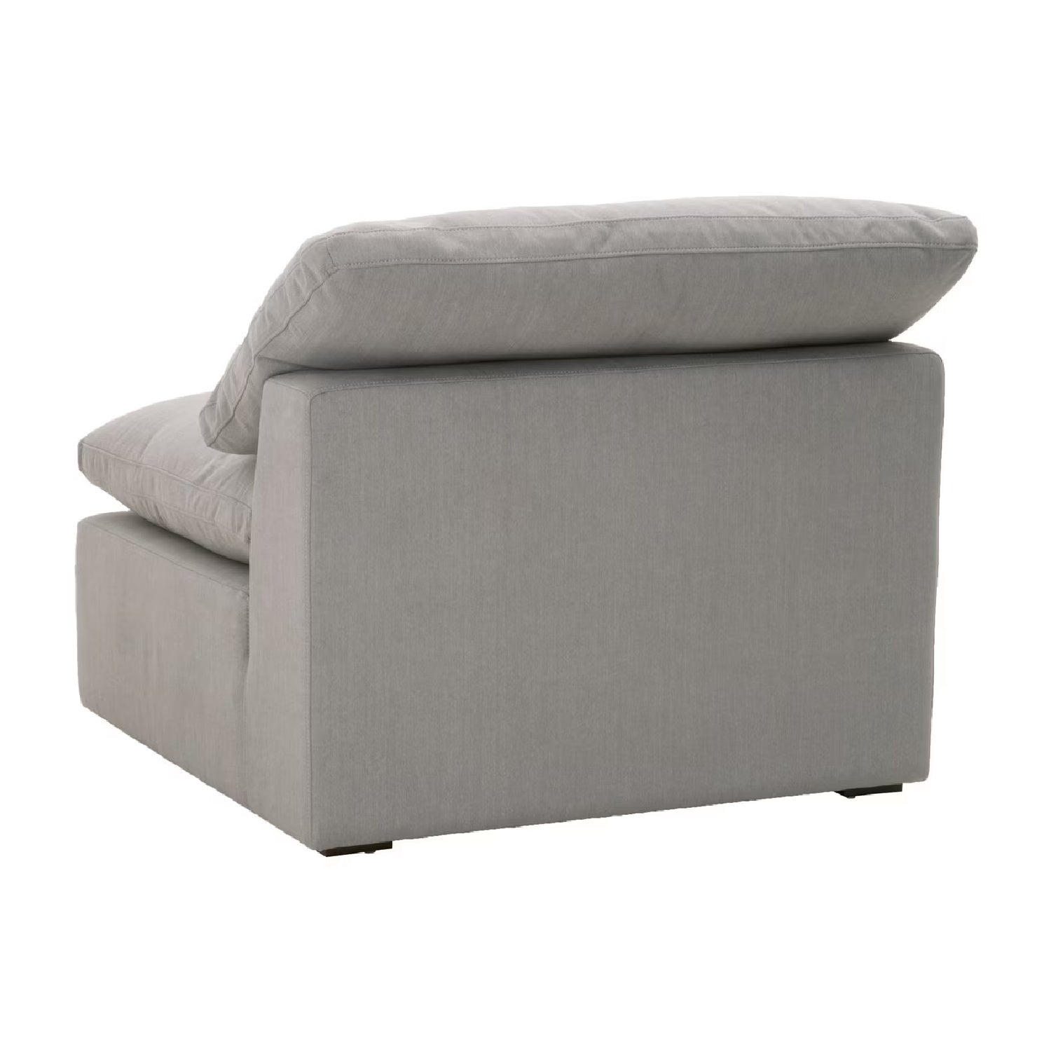 Luxury Sky Fabric Modular Sofa Chair Modern Italian Style for Villa