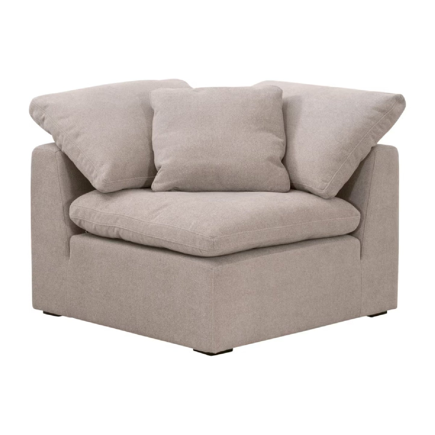 Luxury Sky Fabric Modular Sofa Chair Modern Italian Style for Villa