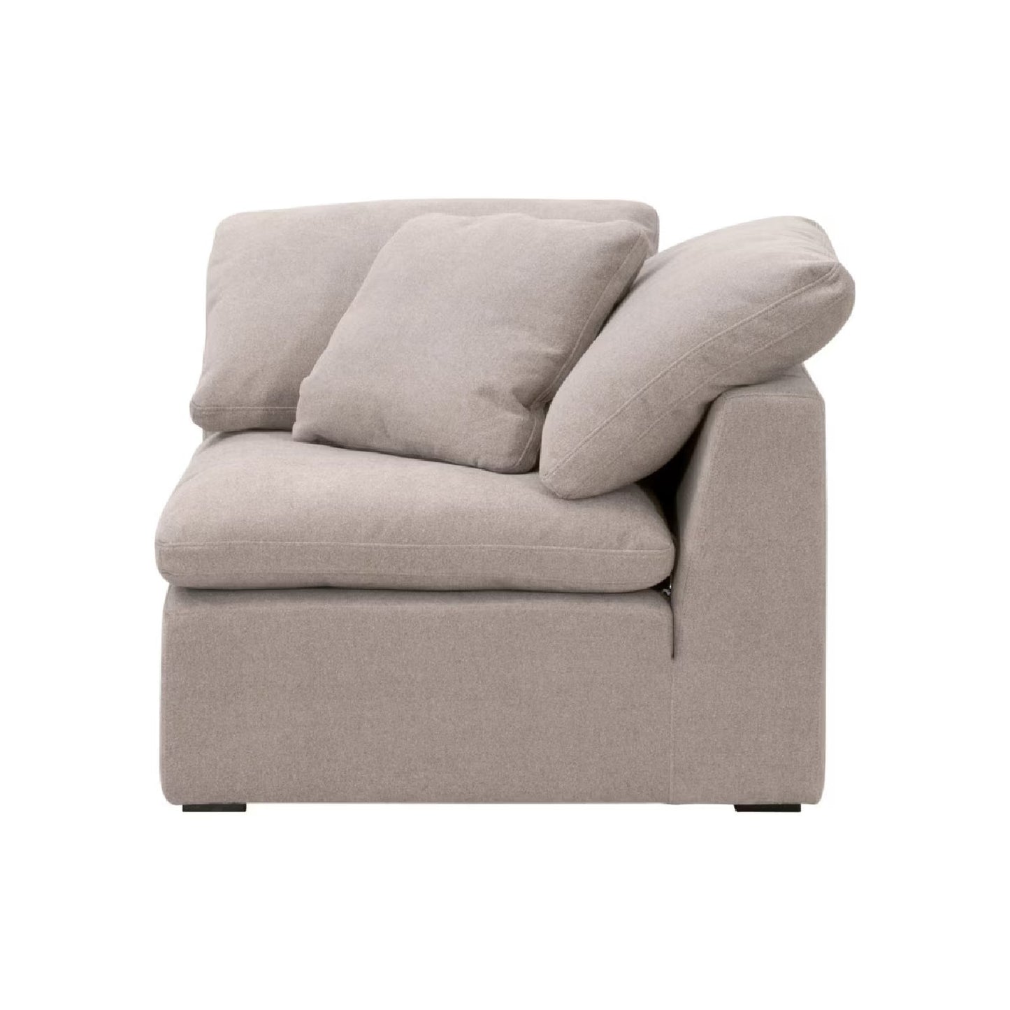Luxury Sky Fabric Modular Sofa Chair Modern Italian Style for Villa