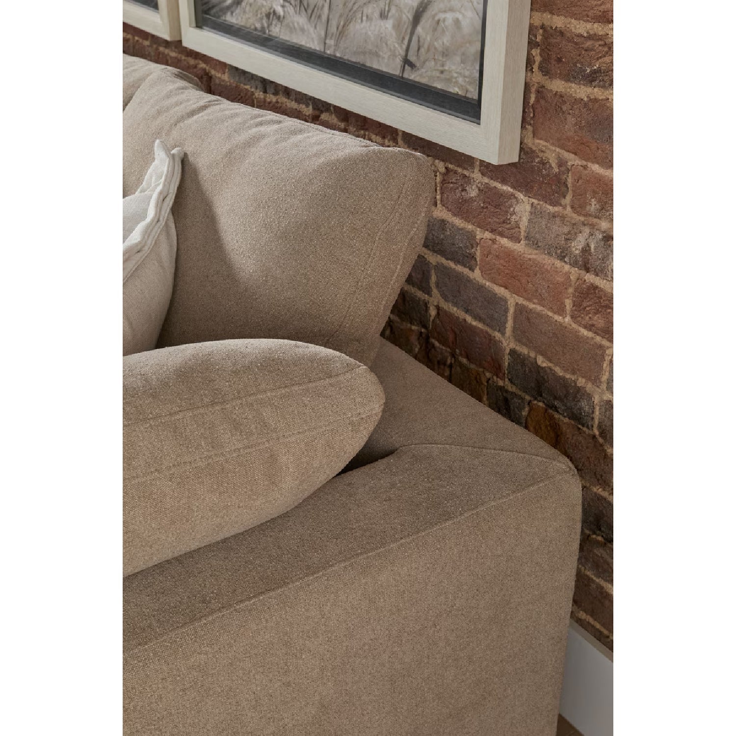 Luxury Sky Fabric Modular Sofa Chair Modern Italian Style for Villa