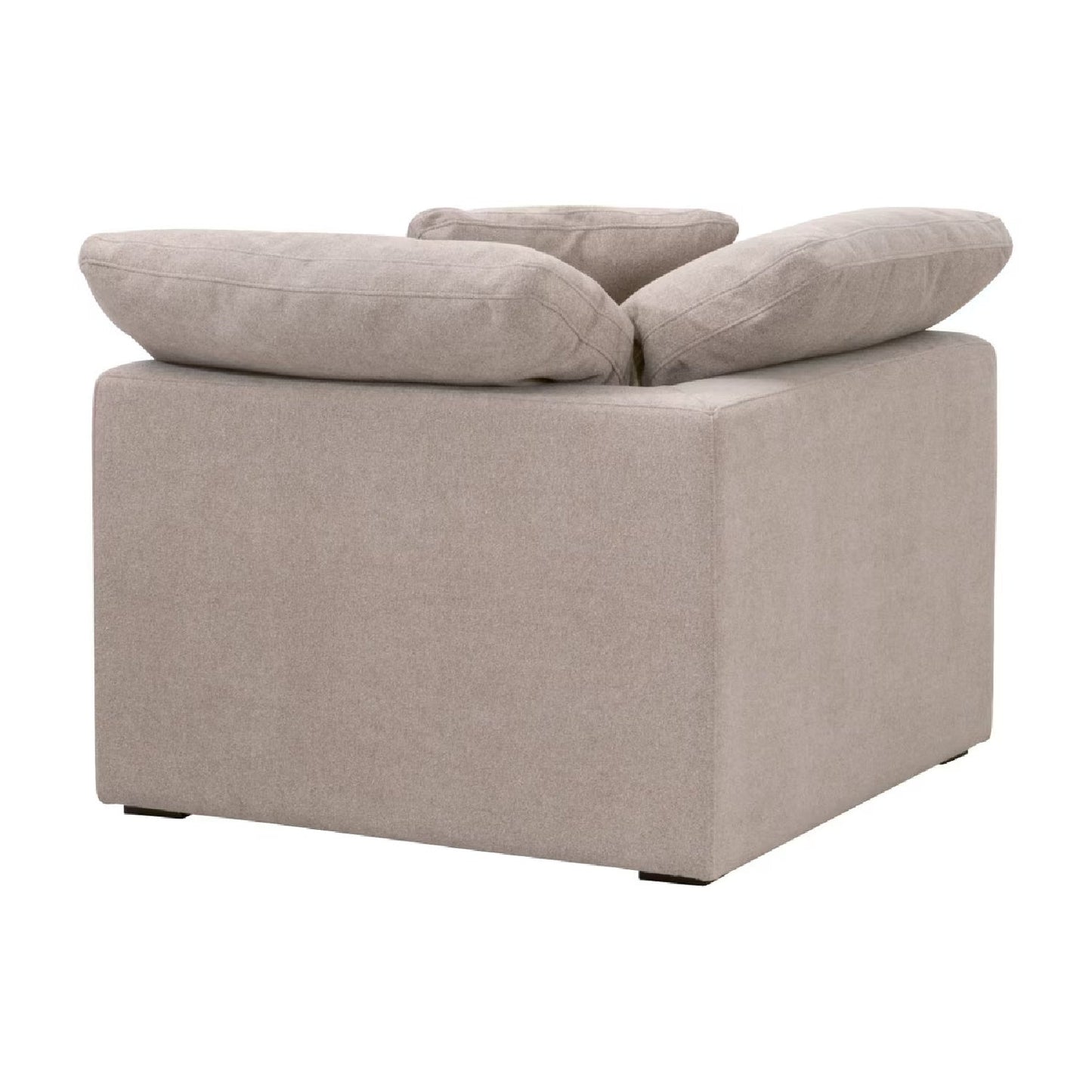 Luxury Sky Fabric Modular Sofa Chair Modern Italian Style for Villa