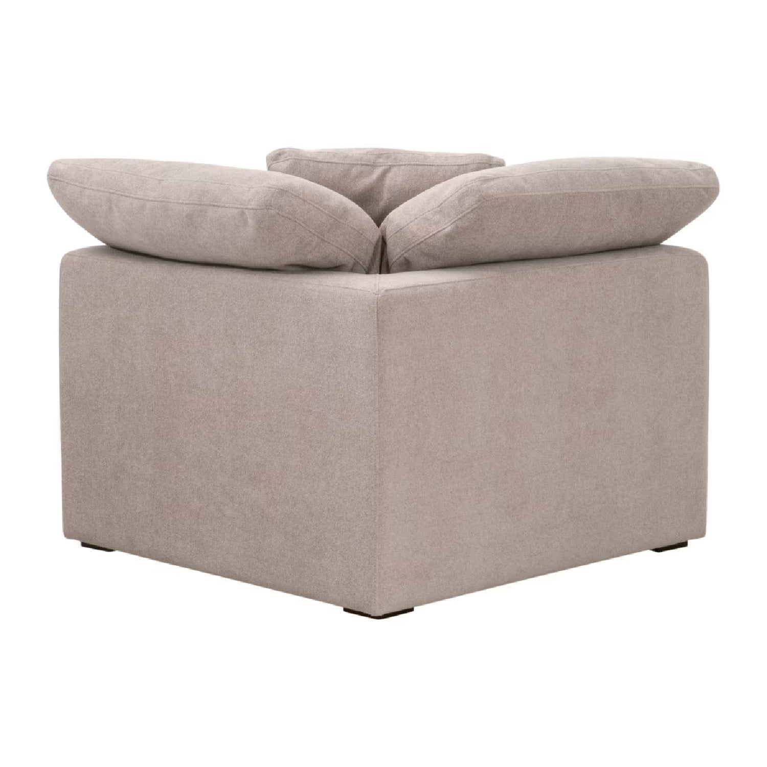 Luxury Sky Fabric Modular Sofa Chair Modern Italian Style for Villa
