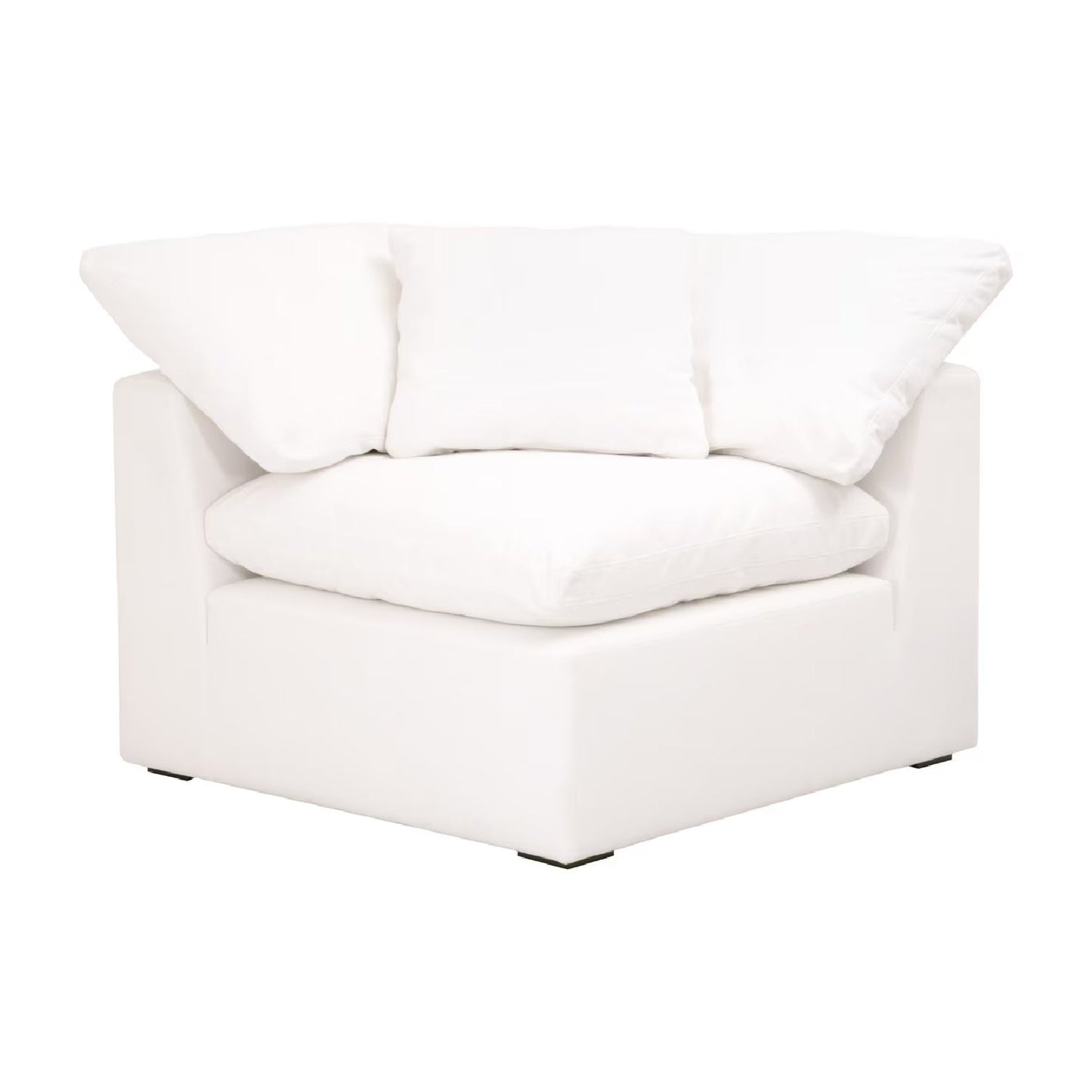 Luxury Sky Fabric Modular Sofa Chair Modern Italian Style for Villa