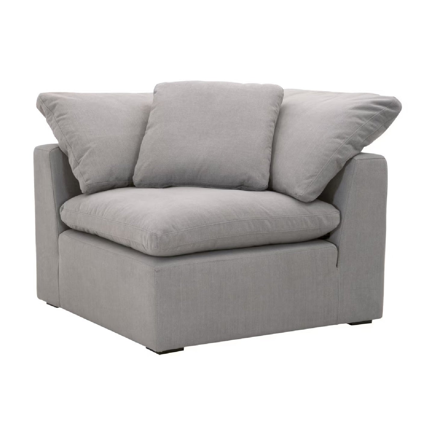 Luxury Sky Fabric Modular Sofa Chair Modern Italian Style for Villa
