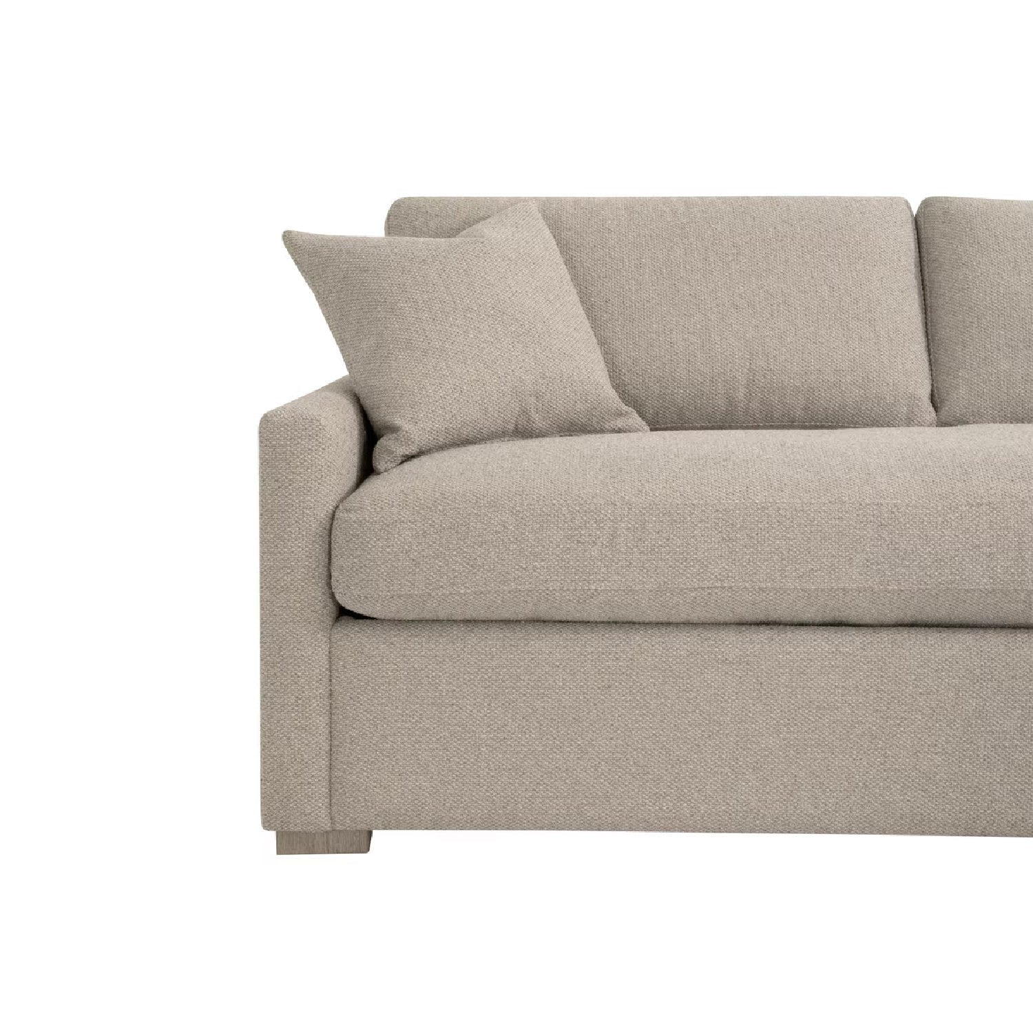 Luxury Boucle Queen Sleeper Sofa Modern Italian Style for Villa