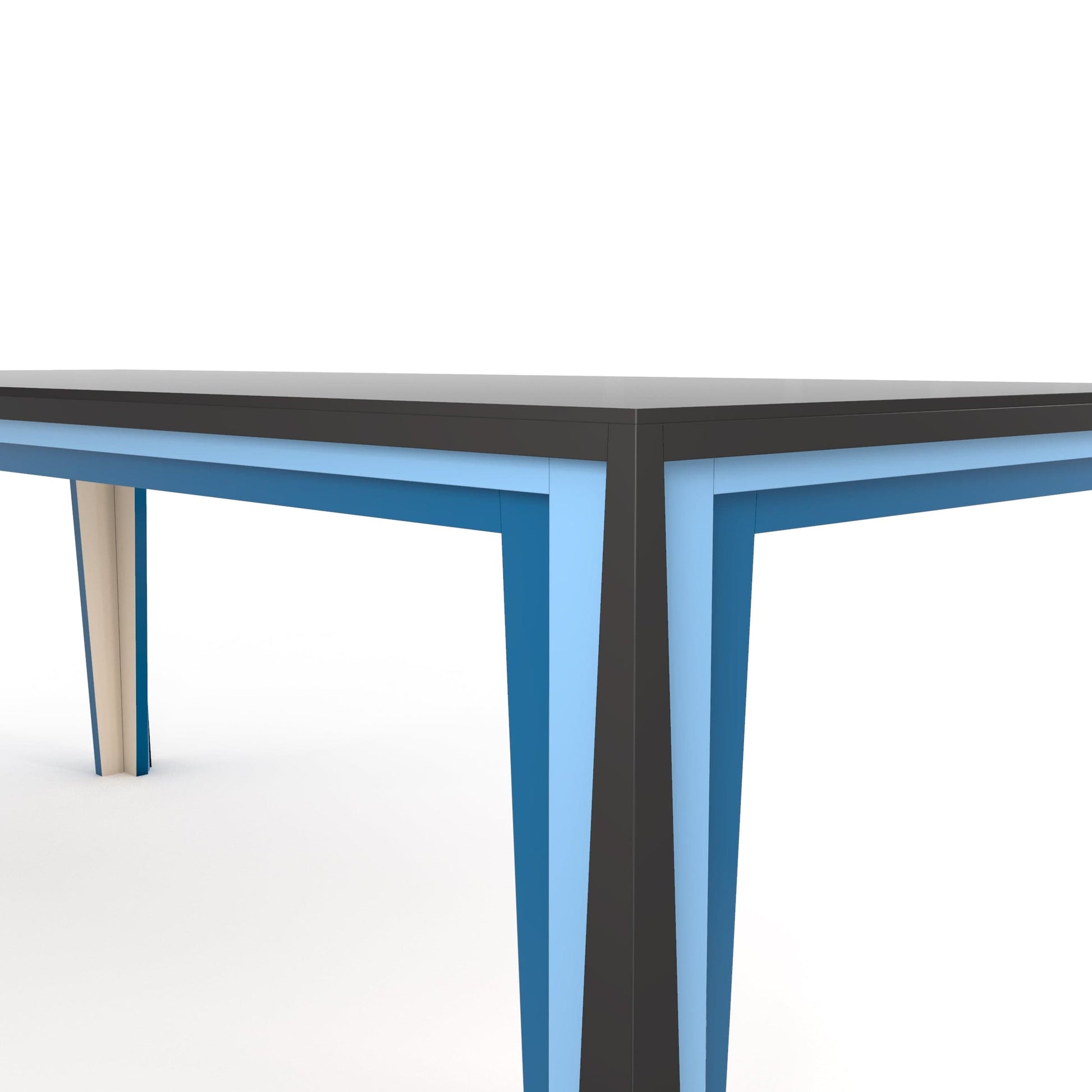 Contemporary Dining Table – Sculptural Tulipwood Base with Dekton Top Statement Piece