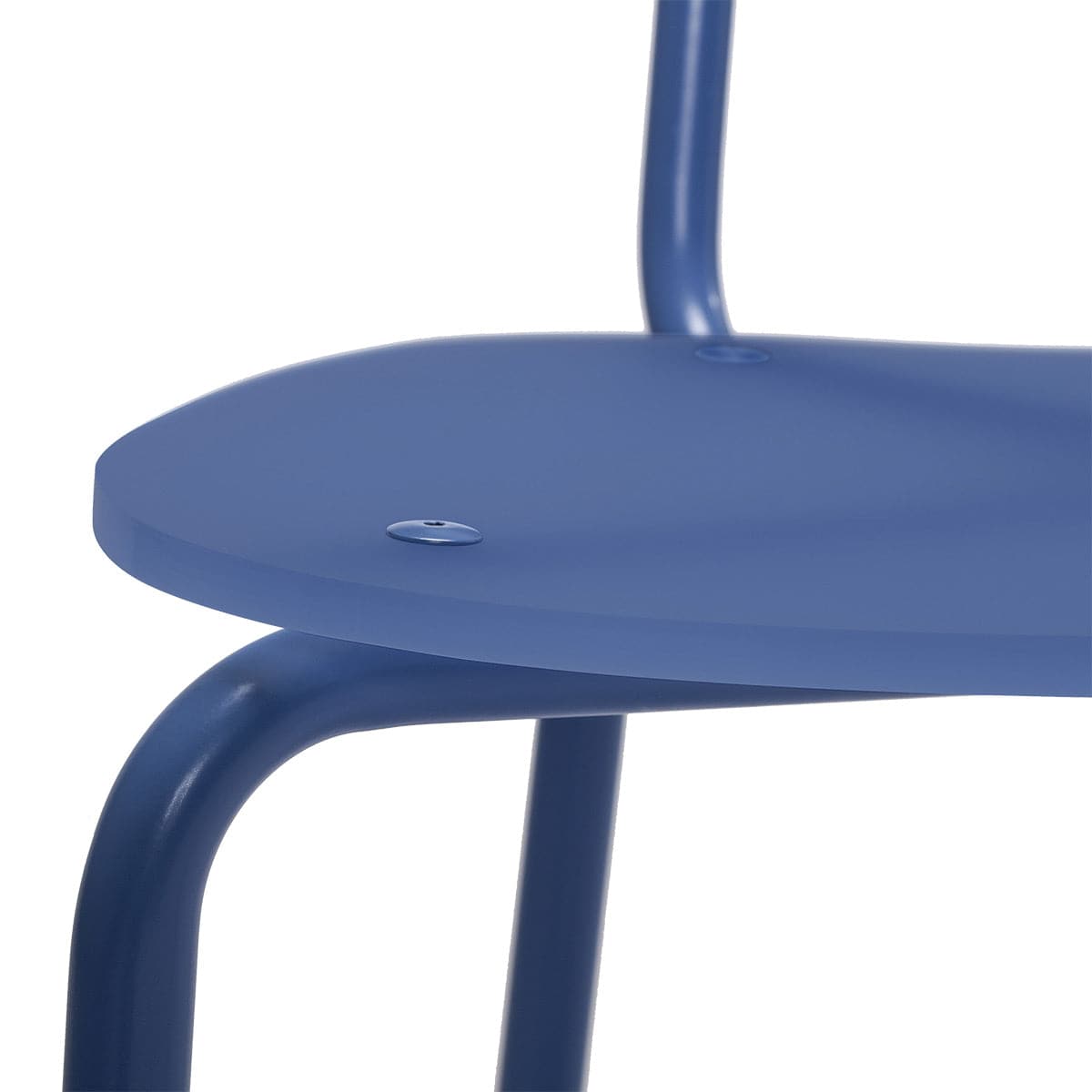 Moodern Dining Chair – Stackable Metal and Methacrylate by Lettera G