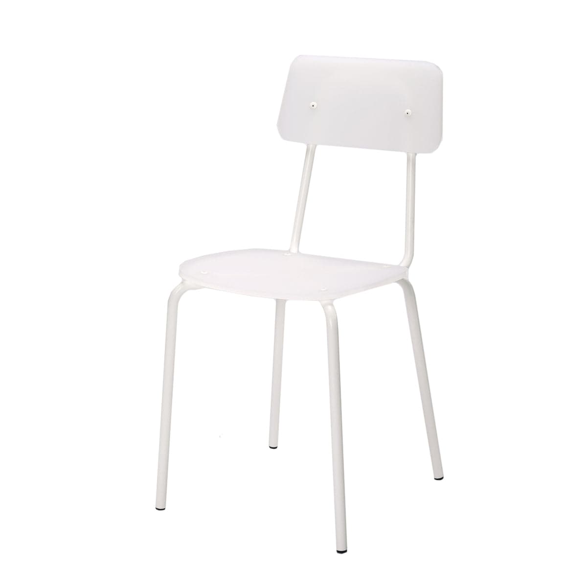Moodern Dining Chair – Stackable Metal and Methacrylate by Lettera G