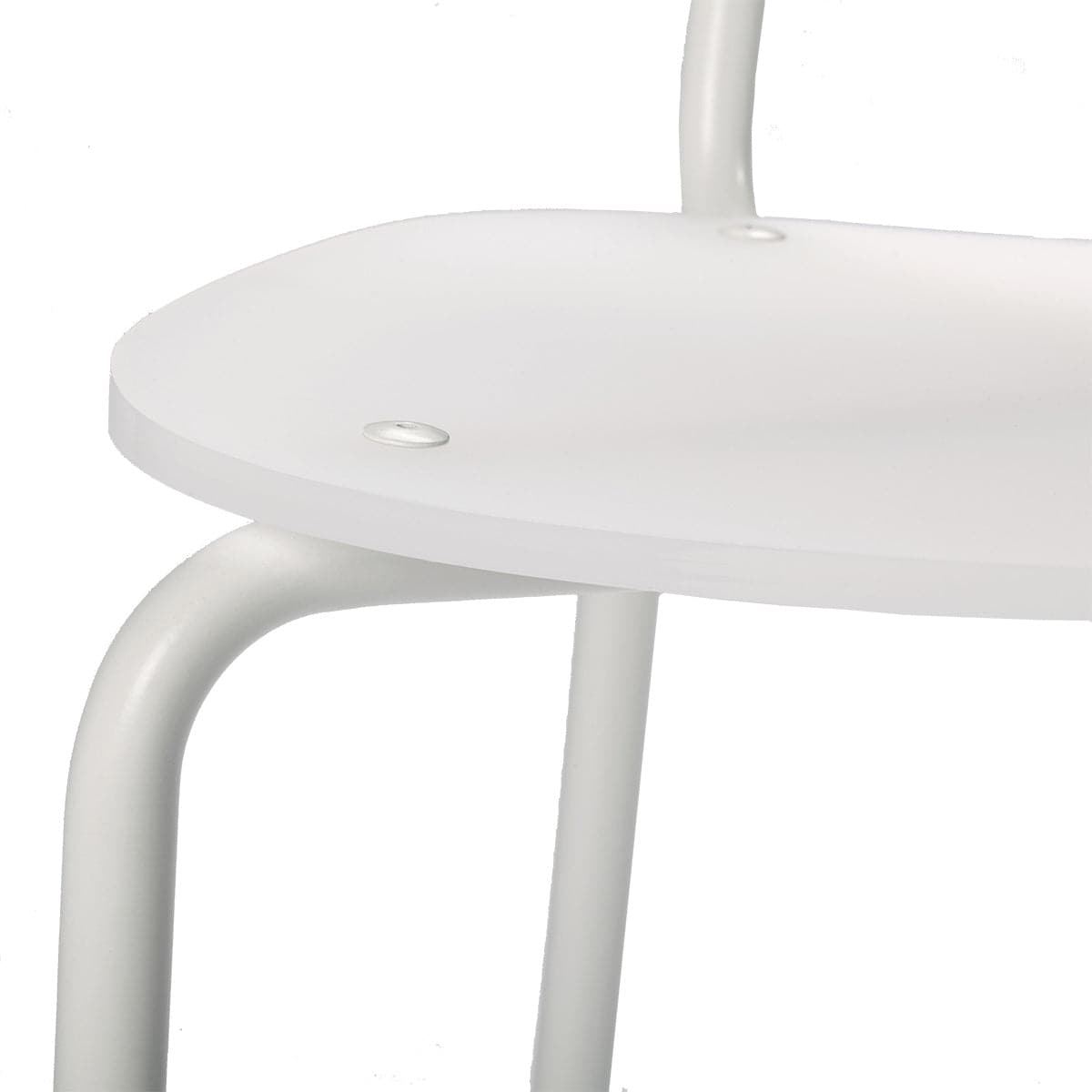 Moodern Dining Chair – Stackable Metal and Methacrylate by Lettera G