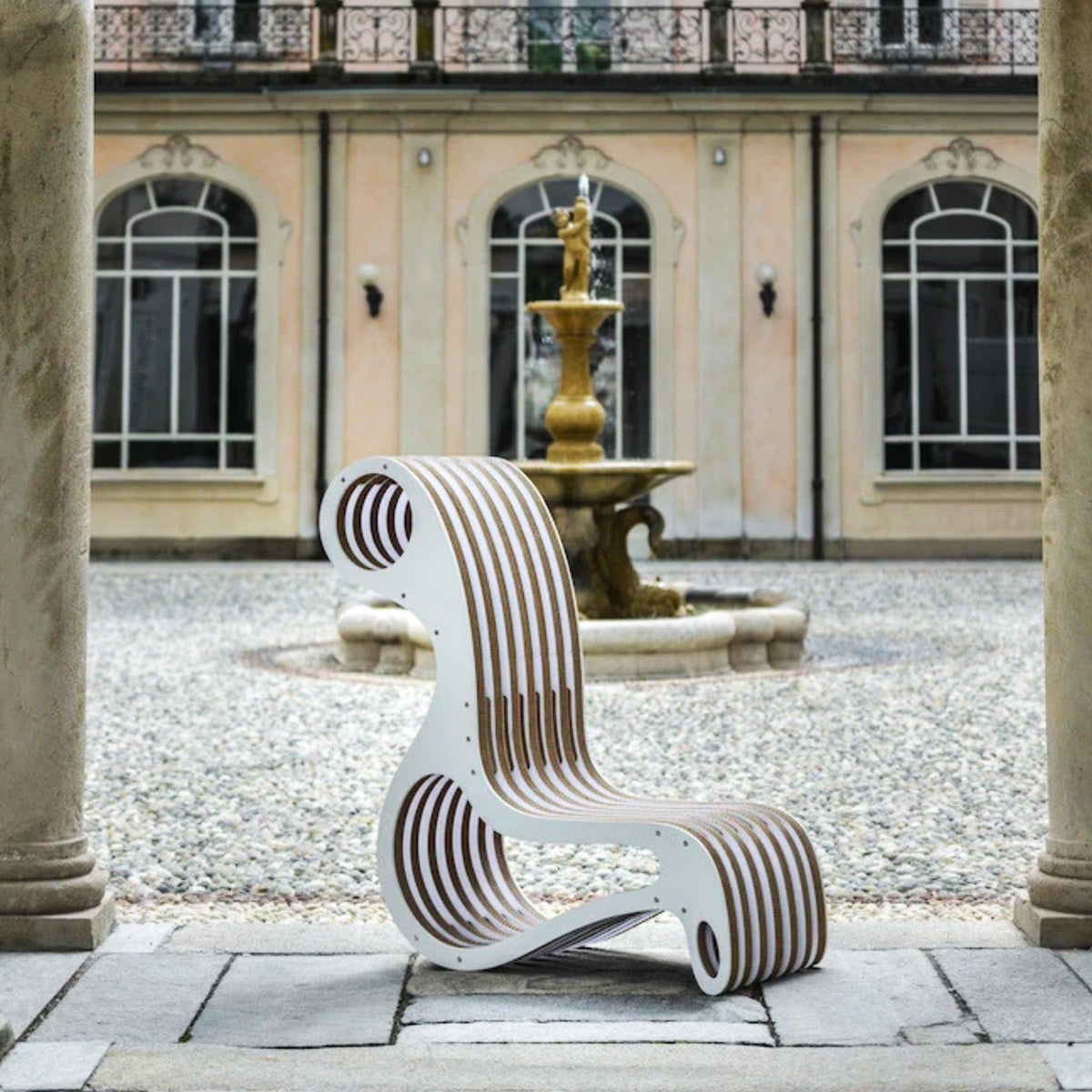 Luxury X2CHAIR Chaise Longue Modern Italian Style for Villa