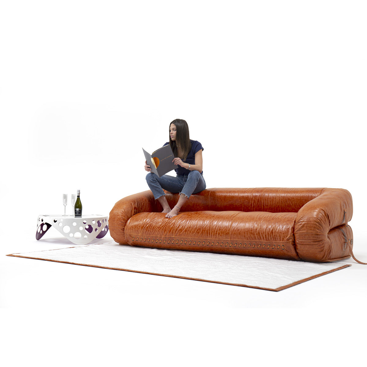 Luxury ANFIBIO Convertible Sofa Modern Italian Style for Villa