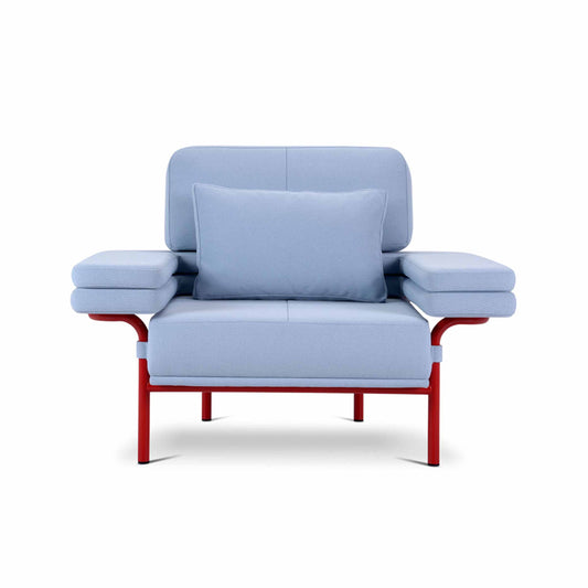 Luxury LEO Fabric Armchair Modern Italian Style for Villa