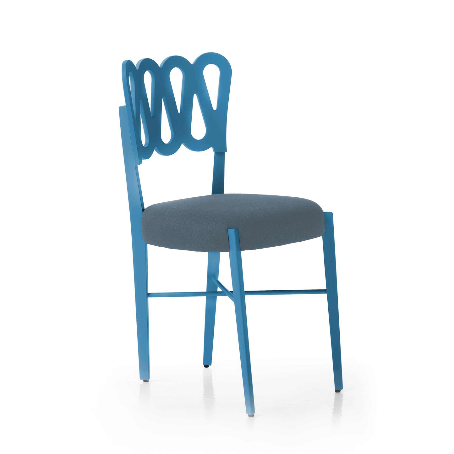 Dining Chair Ponti 969 – Stained Beech Wood BBB Italia Piece