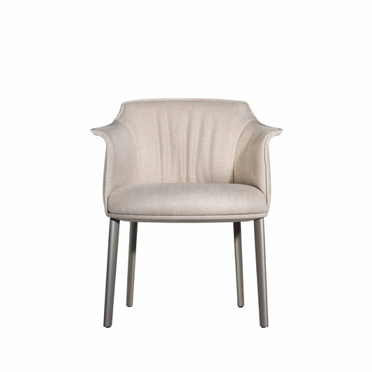 Luxury Upholstered Dining Chair Modern Italian Style for Villa