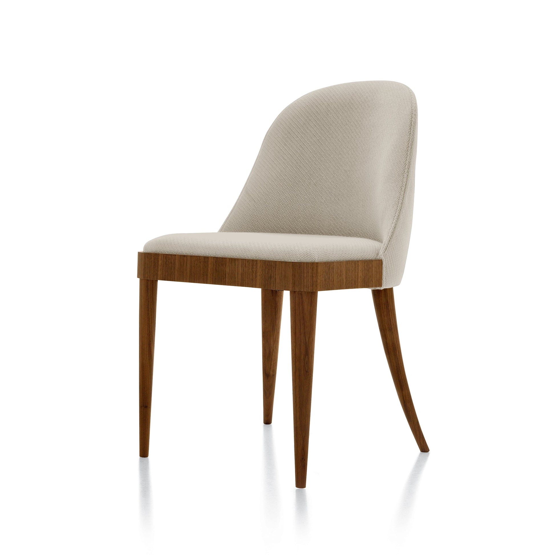 Dining Chair Cordiale – Handmade Natural Walnut Dale Italia Statement Piece