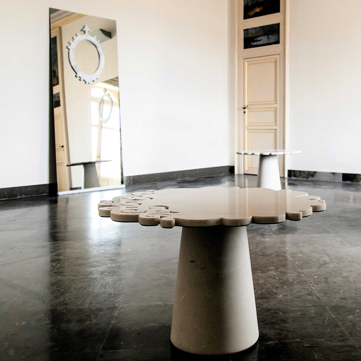 Luxury MACRAME Marble Coffee Table Modern Italian Style for Villa