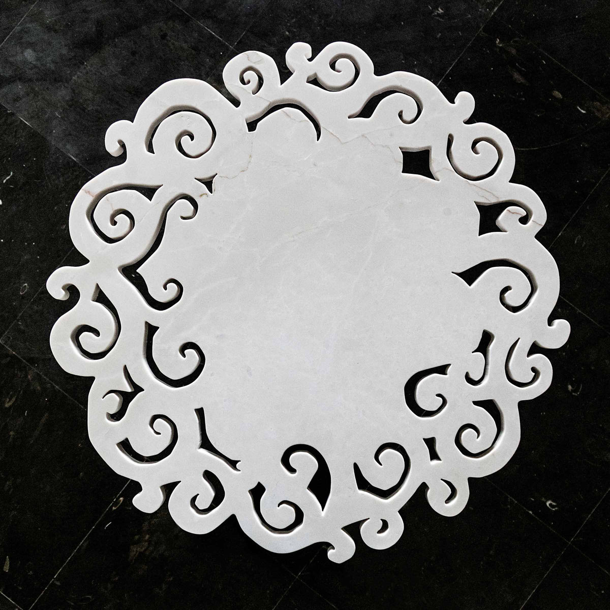 Luxury MACRAME Marble Coffee Table Modern Italian Style for Villa