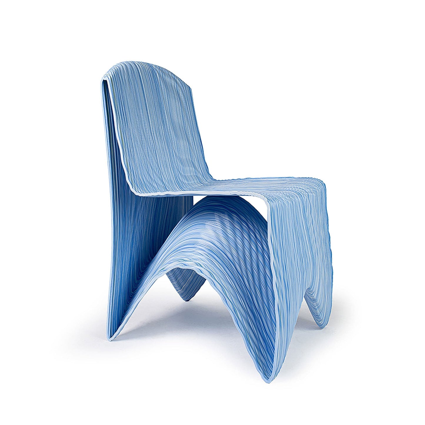 Santorini Italian Designer Dining Chair – 3D Printed Bioplastic Statement Piece