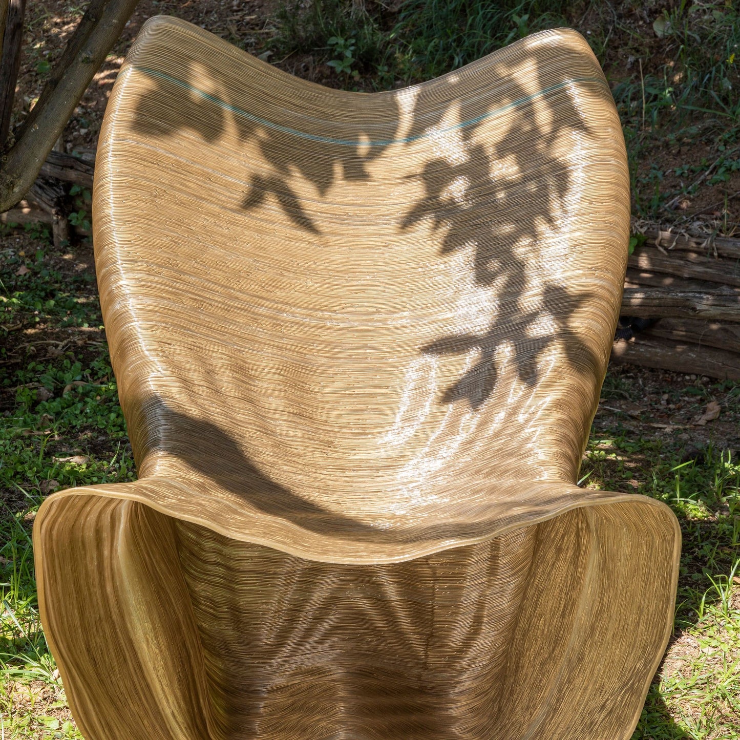 Vulcano Lounge Chair – 3D Printed Bioplastic by Mediterranea Design – Statement