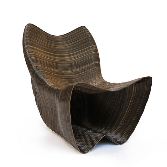 Vulcano Lounge Chair – 3D Printed Bioplastic by Mediterranea Design – Statement