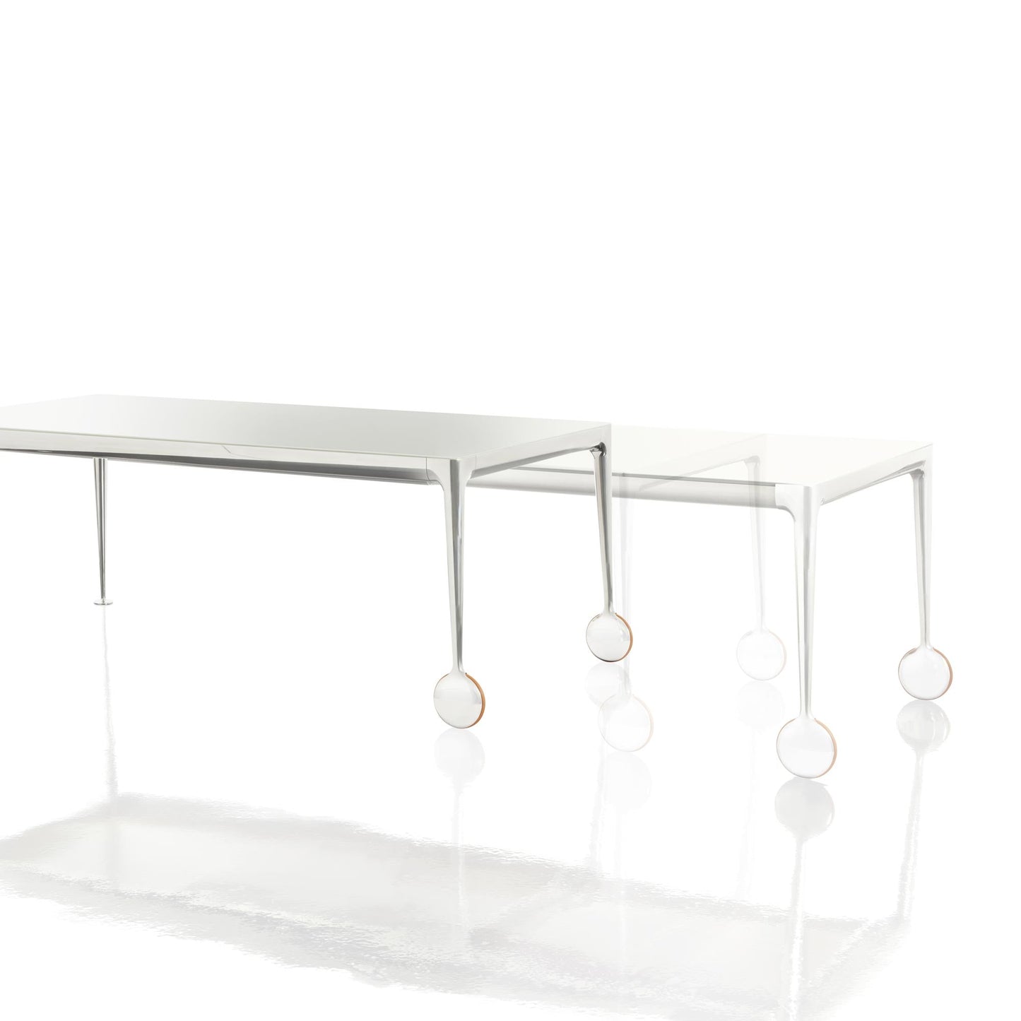Luxury BIG WILL Extendable Dining Table Modern Italian Style for Villa