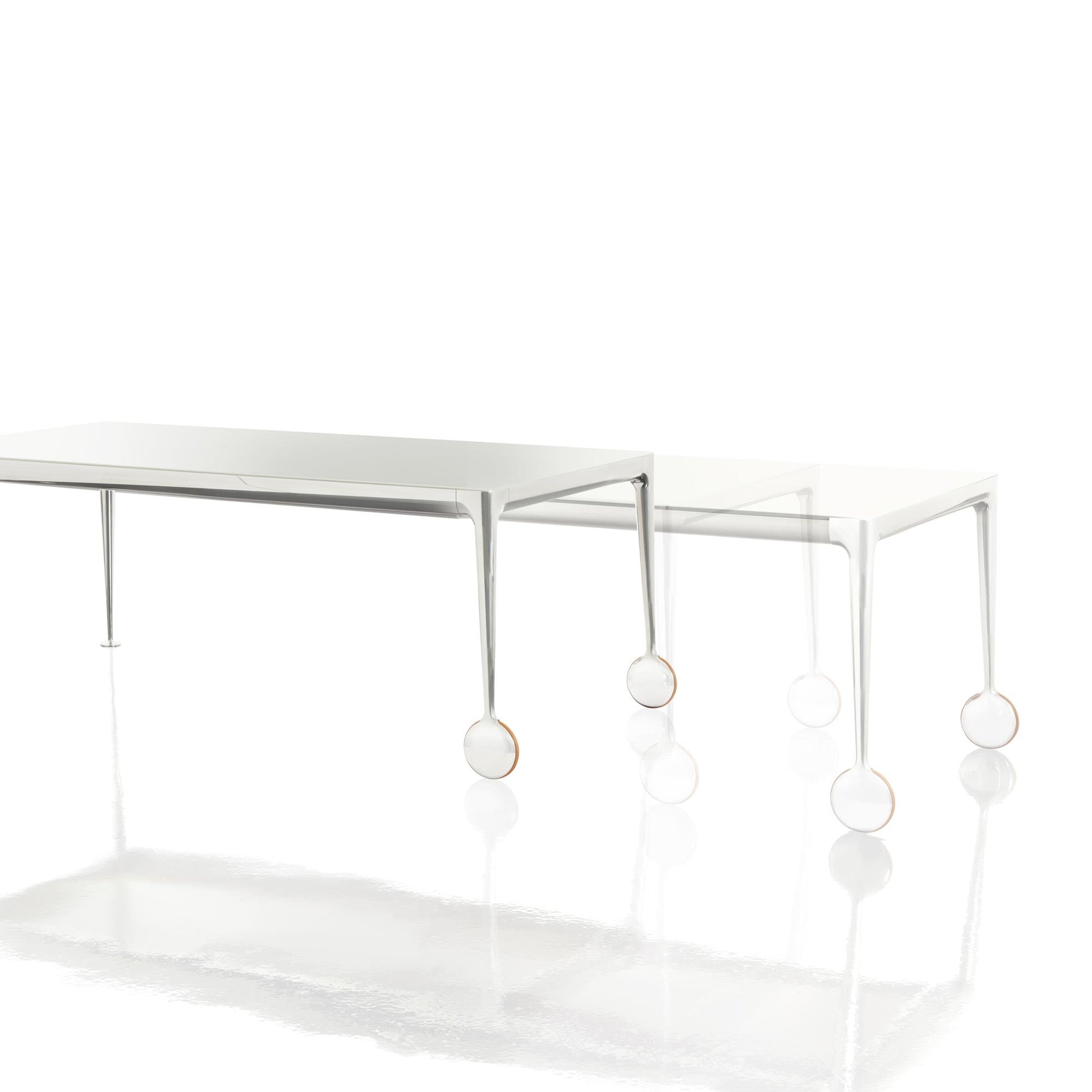 Luxury BIG WILL Extendable Dining Table Modern Italian Style for Villa