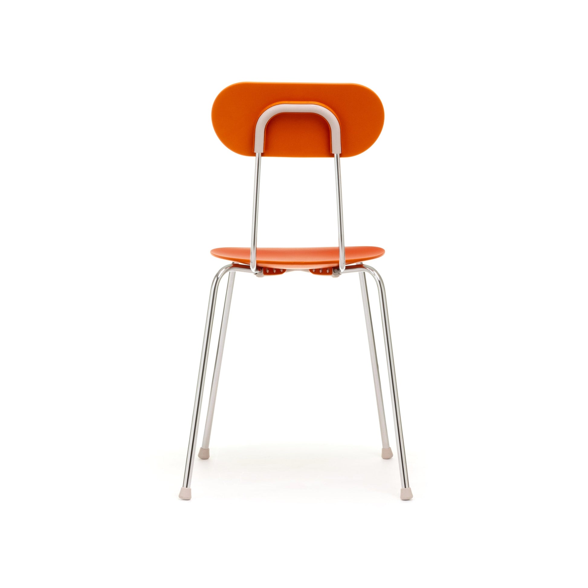 Mariolina Stackable Dining Chair – Chromed Steel by Magis