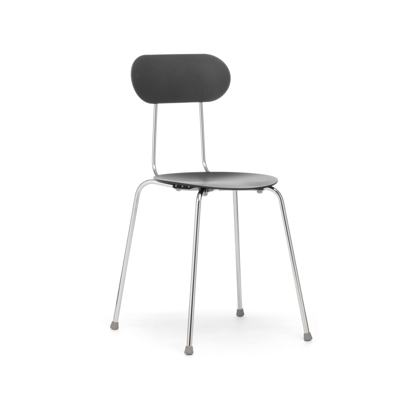 Mariolina Stackable Dining Chair – Chromed Steel by Magis