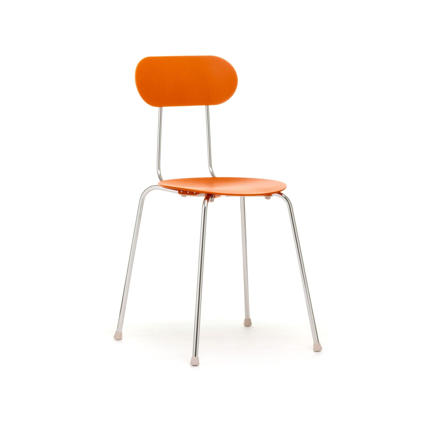 Mariolina Stackable Dining Chair – Chromed Steel by Magis