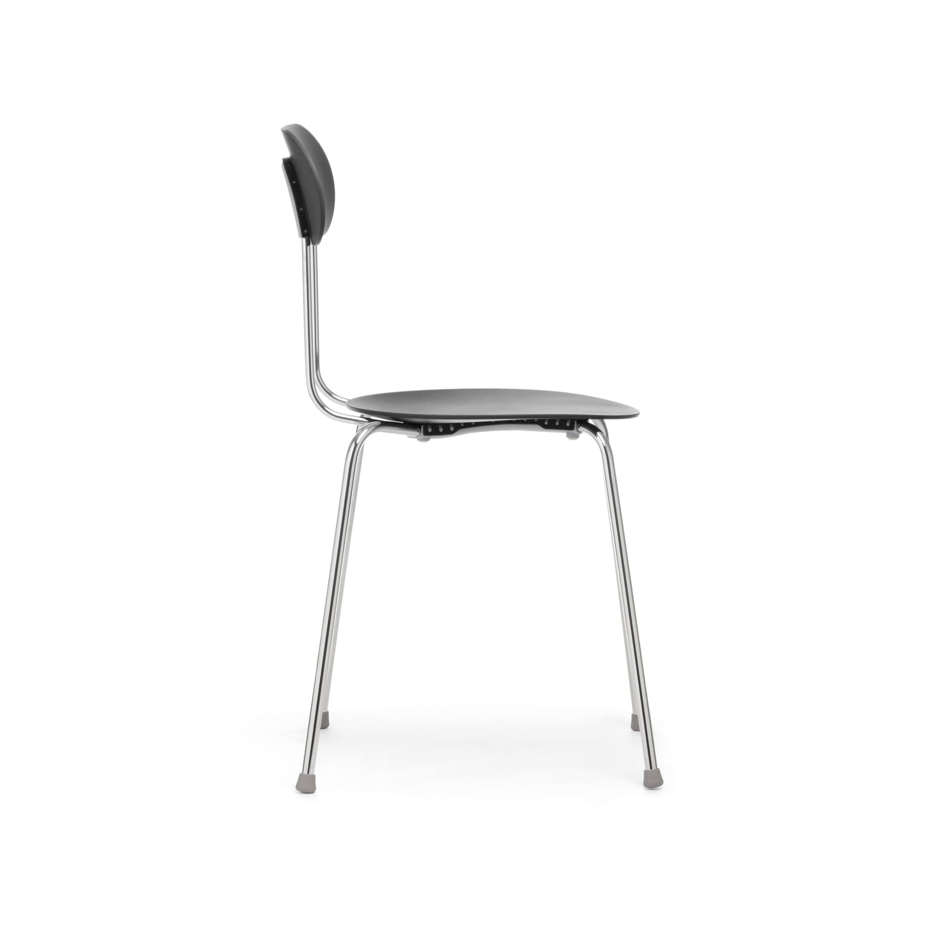 Mariolina Stackable Dining Chair – Chromed Steel by Magis