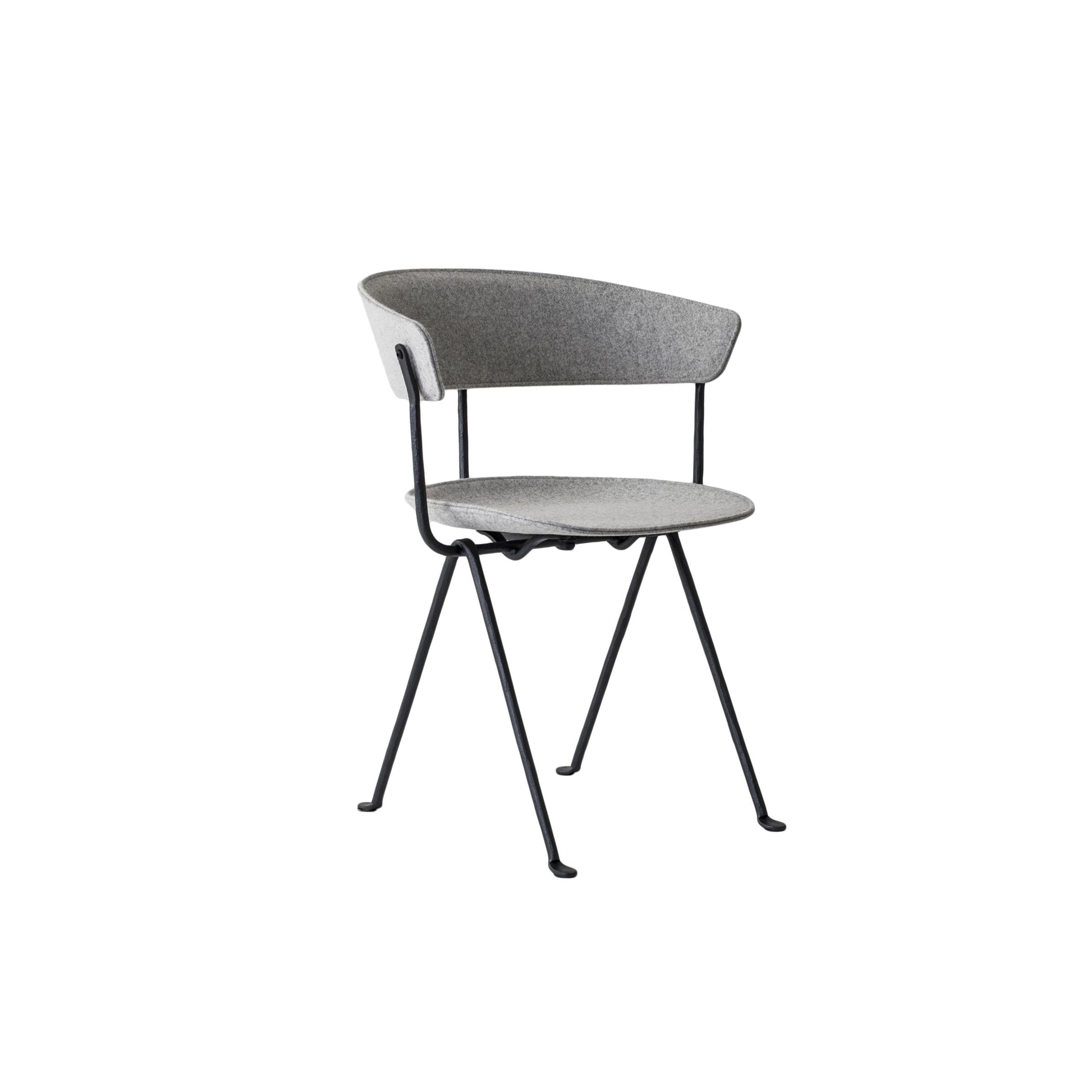 Officina Upholstered Armchair – Wrought Iron Bouroullec for Magis Italian