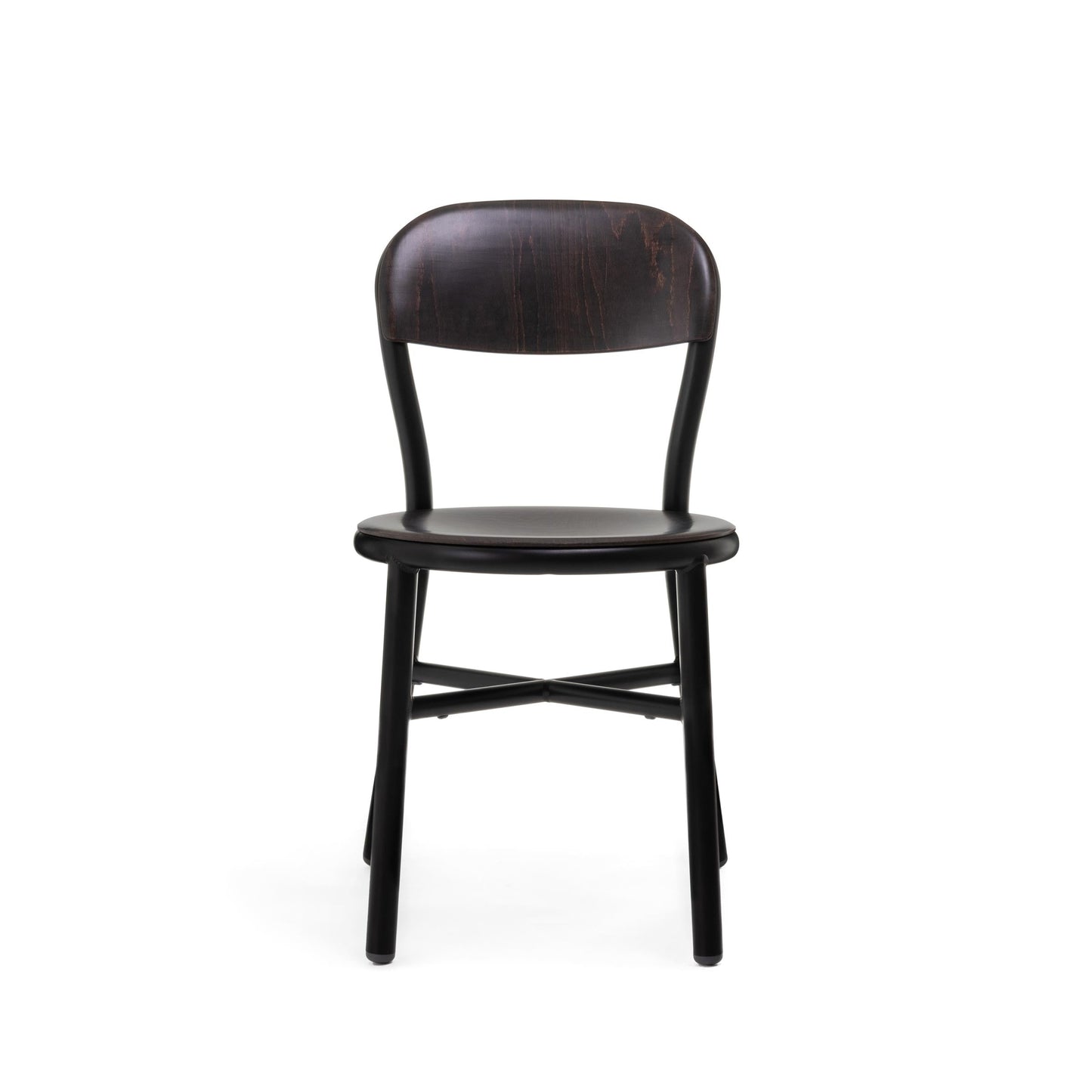 Pipe Stackable Dining Chair – Aluminum and Beech Jasper Morrison