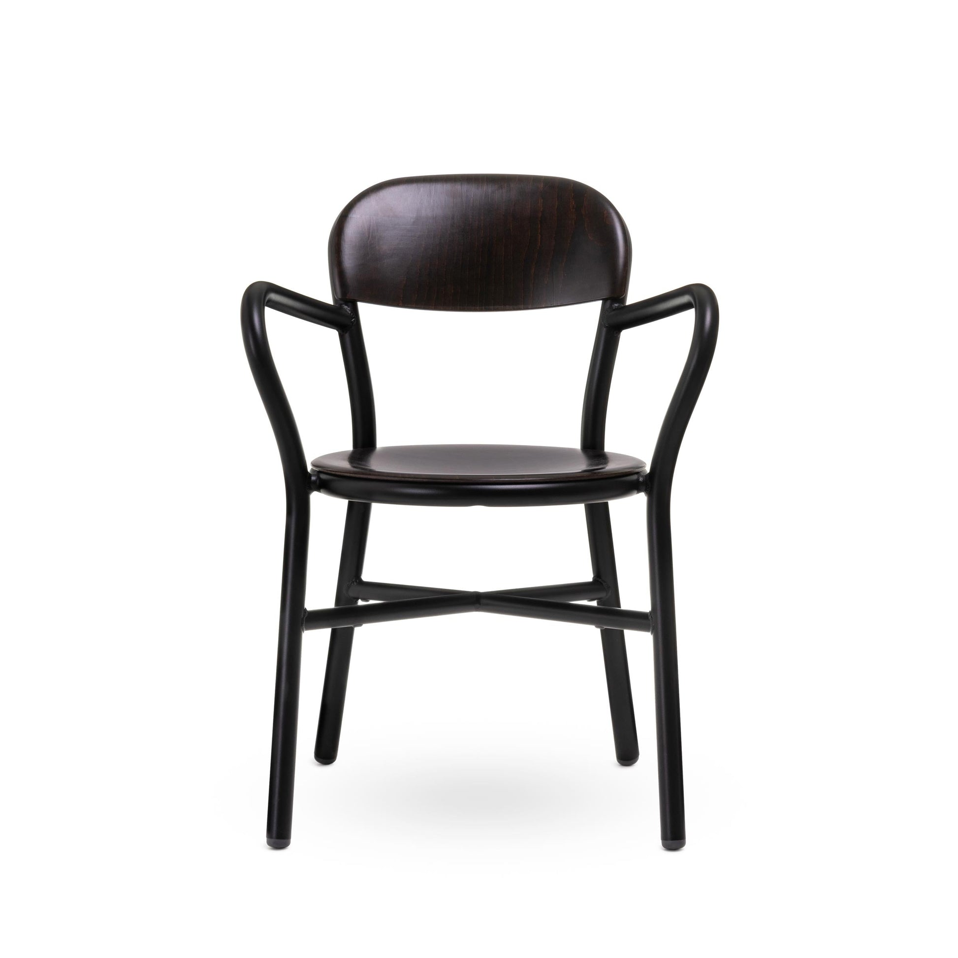 Luxury PIPE Stackable Dining Armchair Modern Italian Style for Villa
