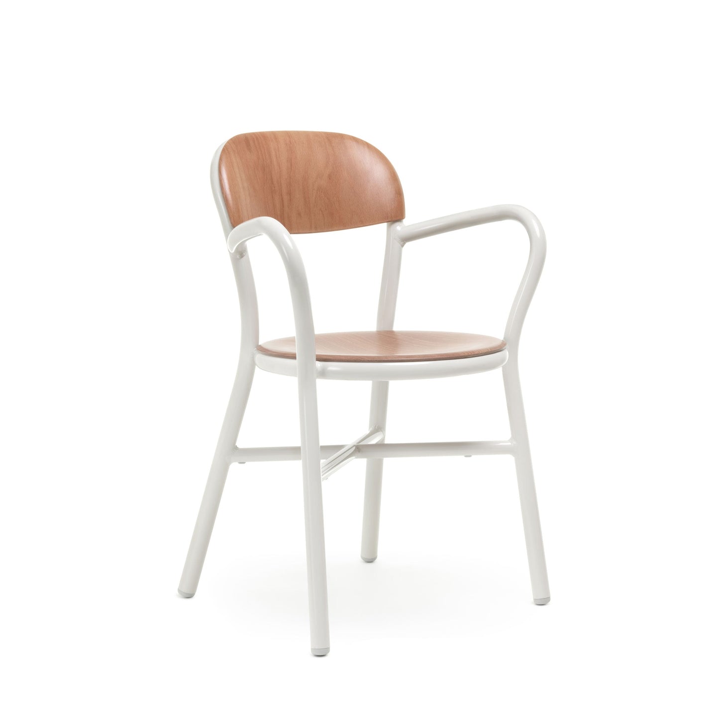 Luxury PIPE Stackable Dining Armchair Modern Italian Style for Villa