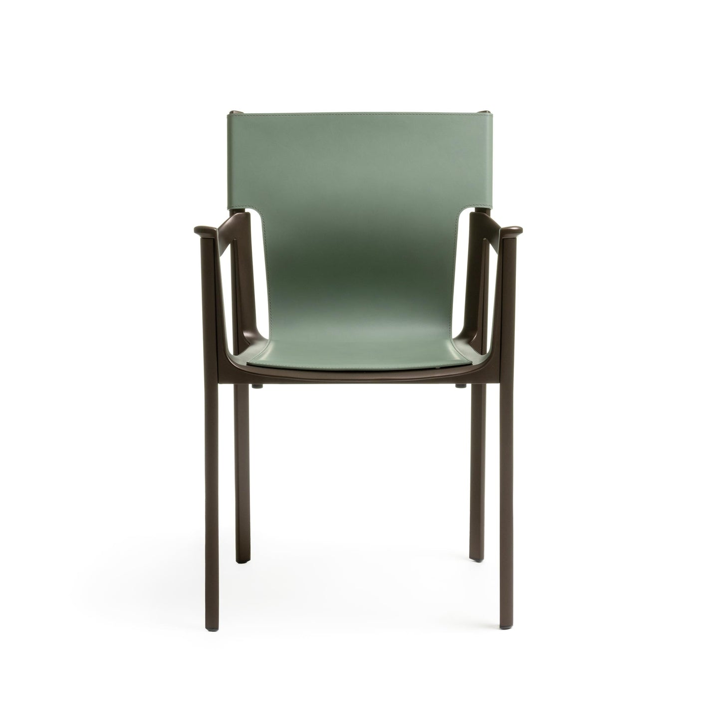 Venice Armrest Chair by Konstantin Grcic – Italian Designer Leather Chair