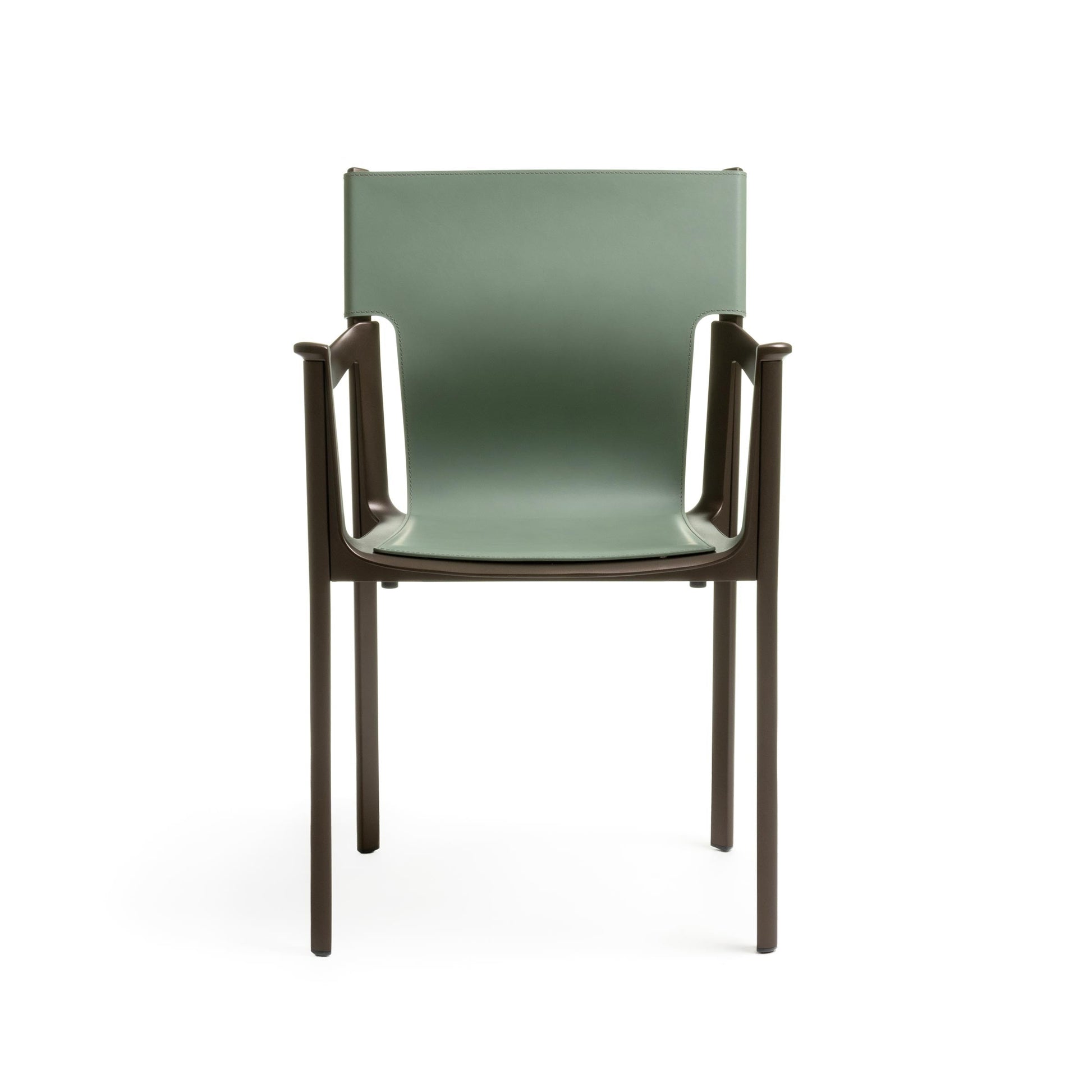 Venice Armrest Chair by Konstantin Grcic – Italian Designer Leather Chair