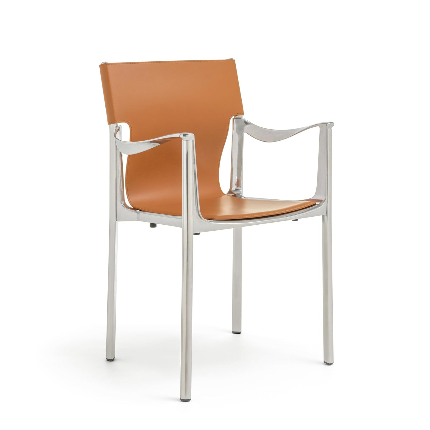 Venice Armrest Chair by Konstantin Grcic – Italian Designer Leather Chair