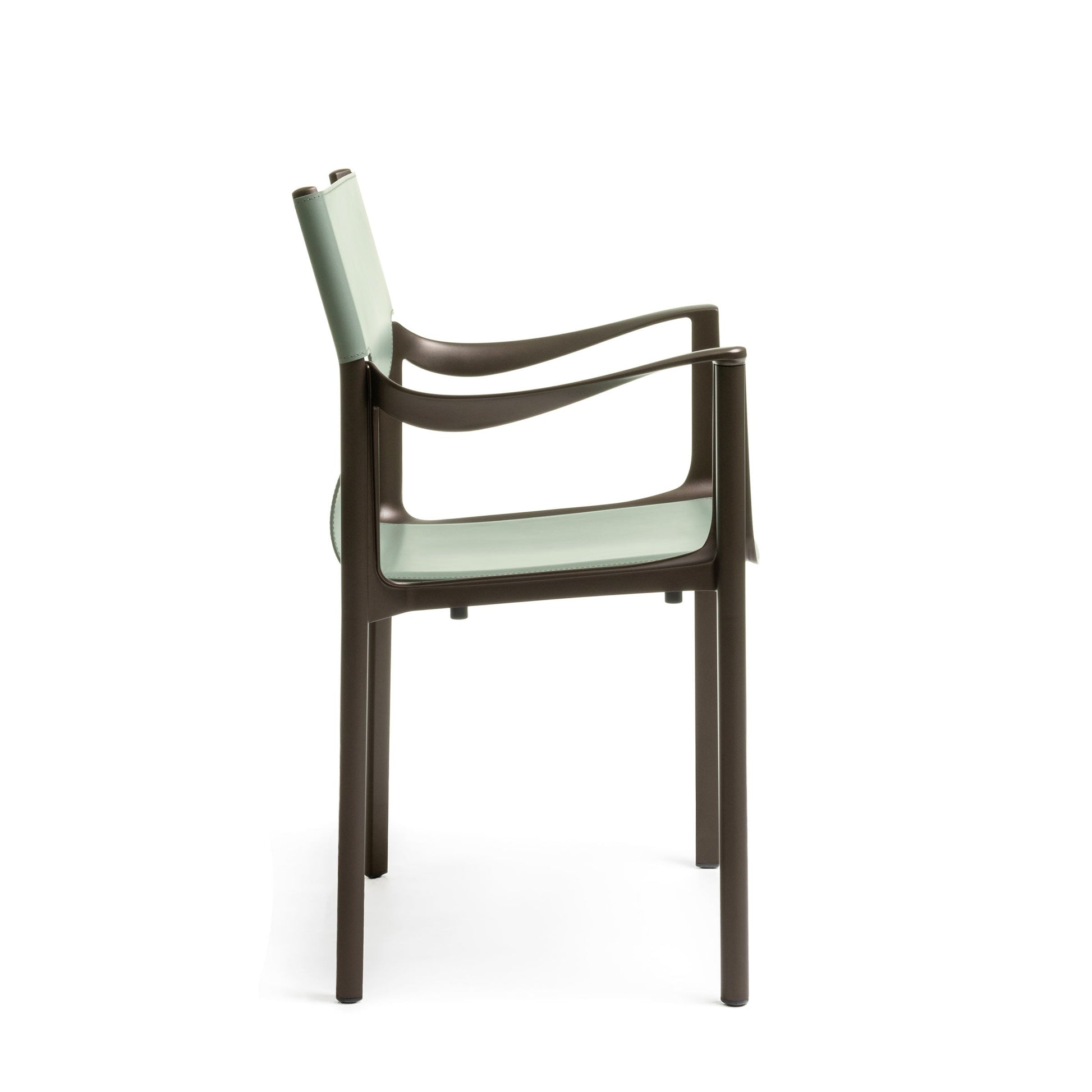 Venice Armrest Chair by Konstantin Grcic – Italian Designer Leather Chair