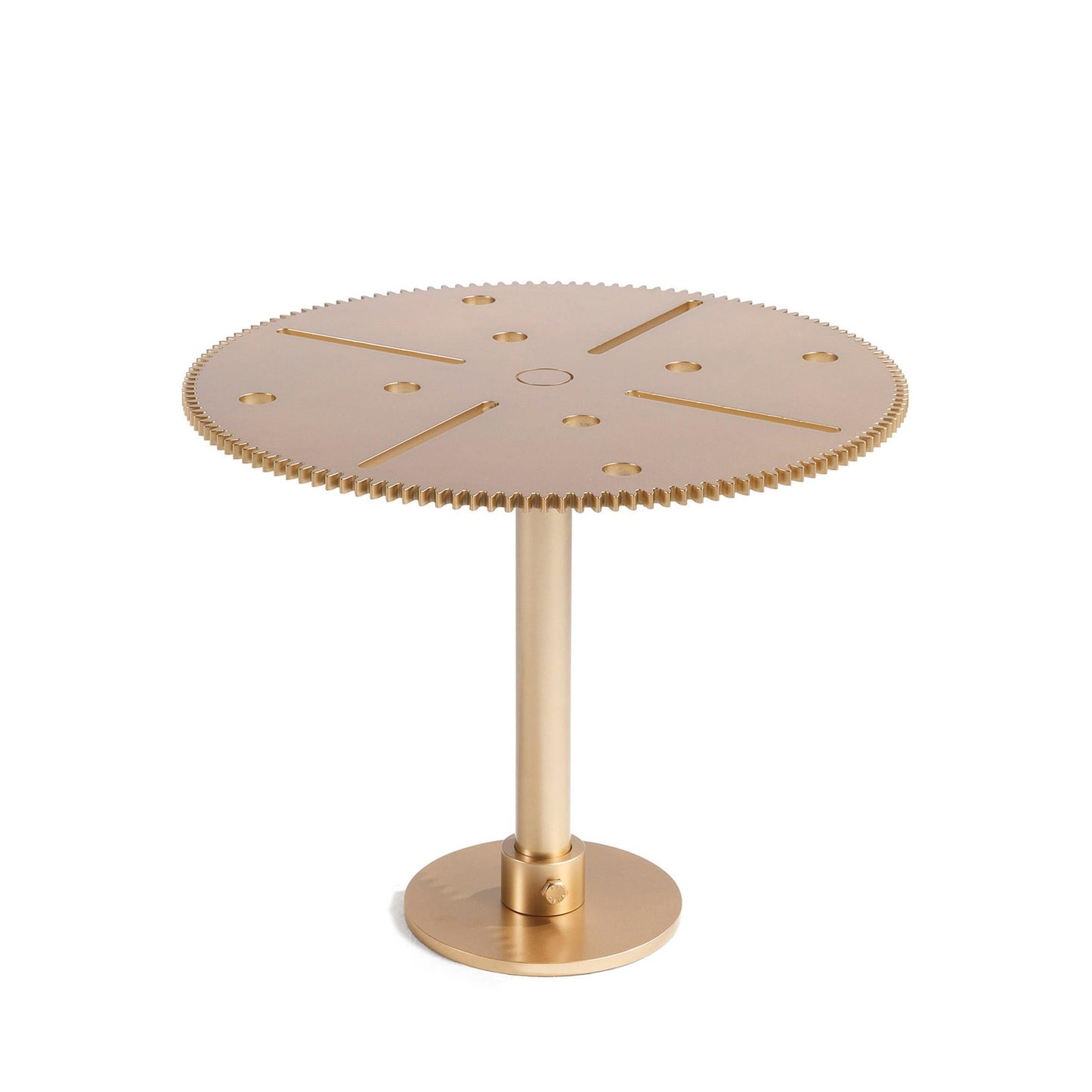 Luxury MASEEN A-X Metal Side Table Modern Italian Style for Villa