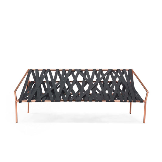 Ligomancer Two-Seater Sofa 220cm – Italian Designer Metal Furniture by CTRLZAK
