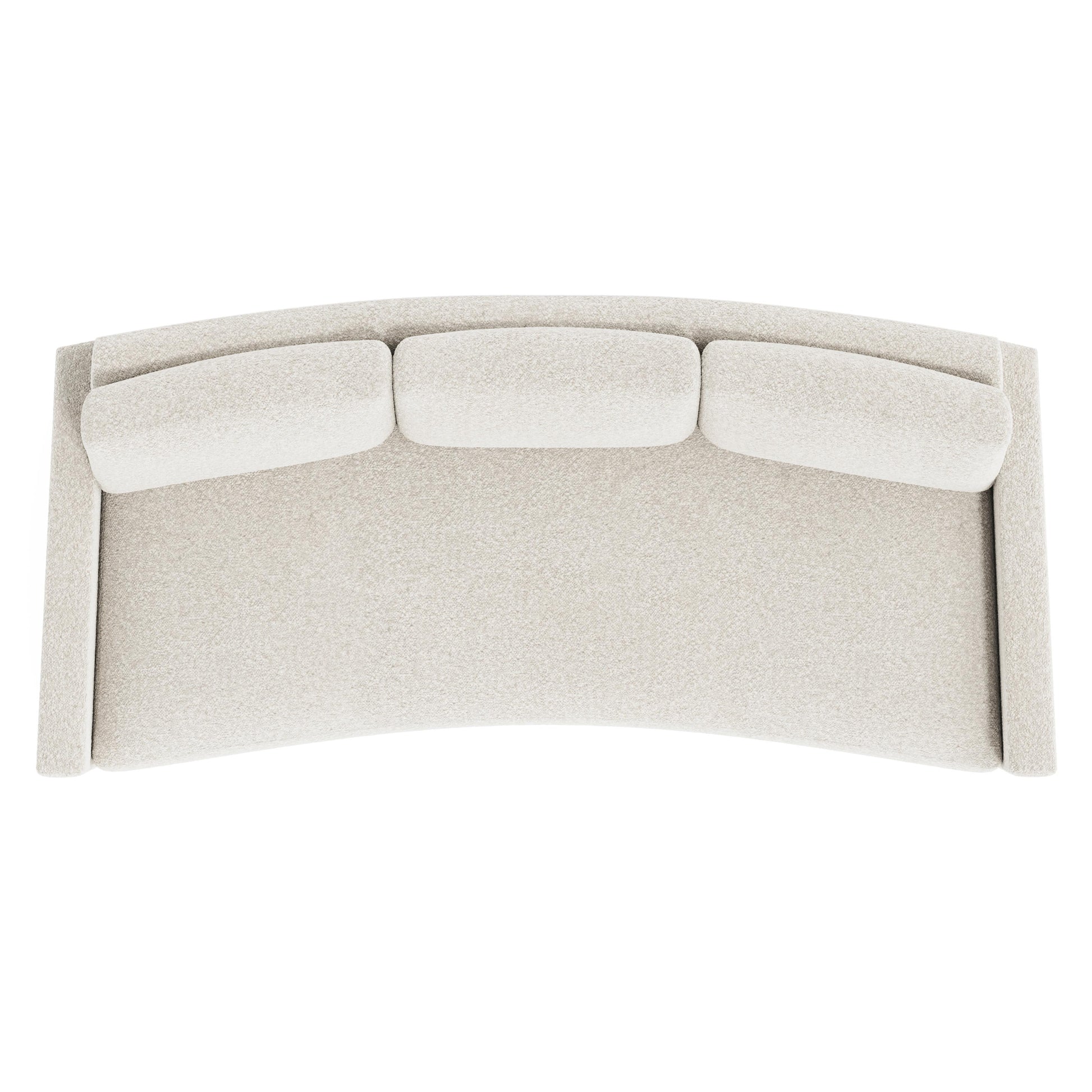 Luxury Carlie Fabric Sofa Modern Italian Style for Villa