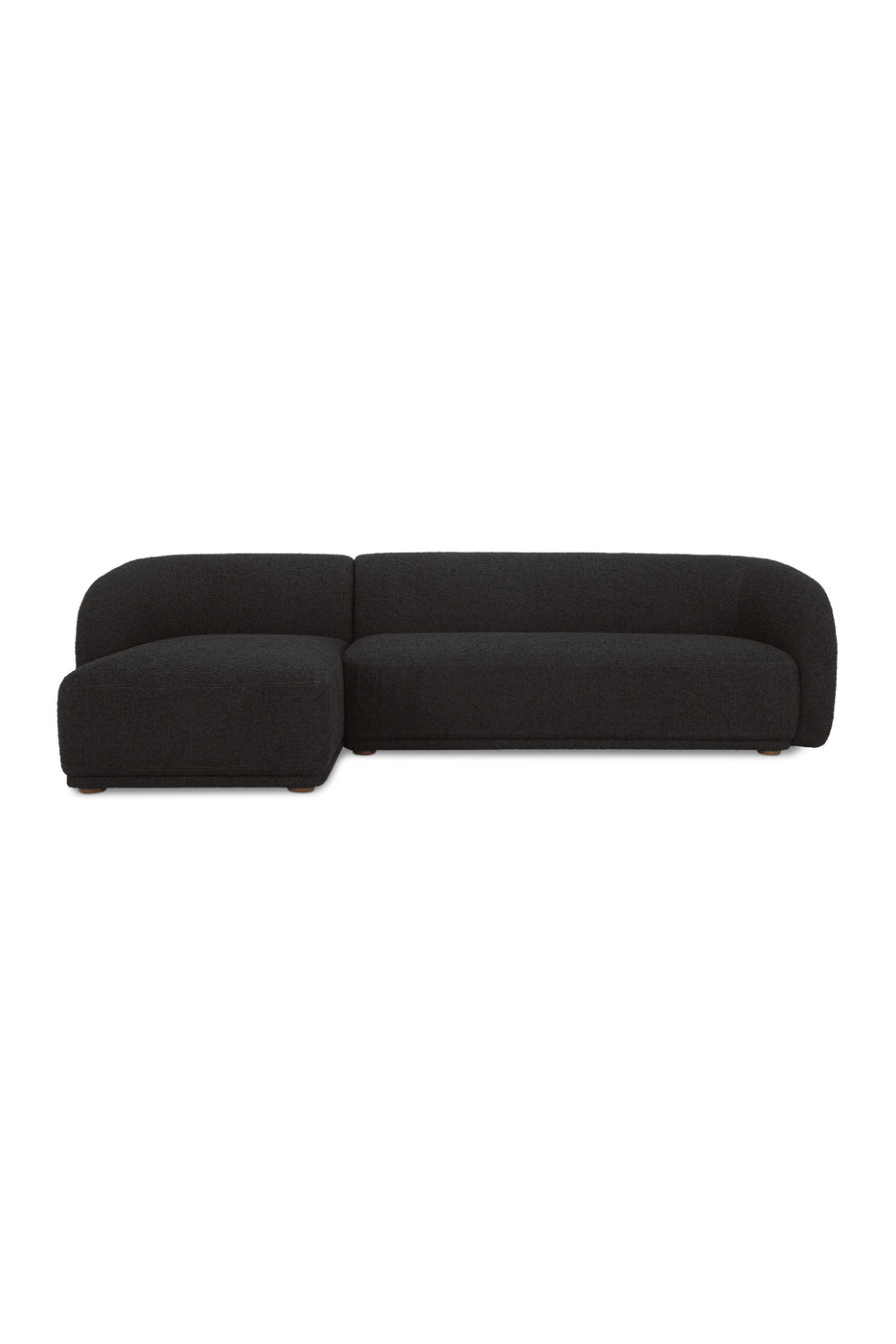 Luxury Faye Fabric Curved Sectional Sofa Modern Italian Style for Villa