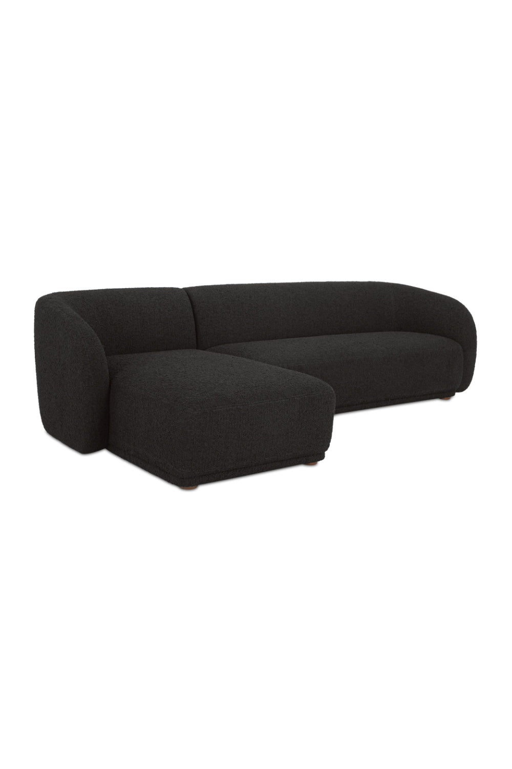 Luxury Faye Fabric Curved Sectional Sofa Modern Italian Style for Villa