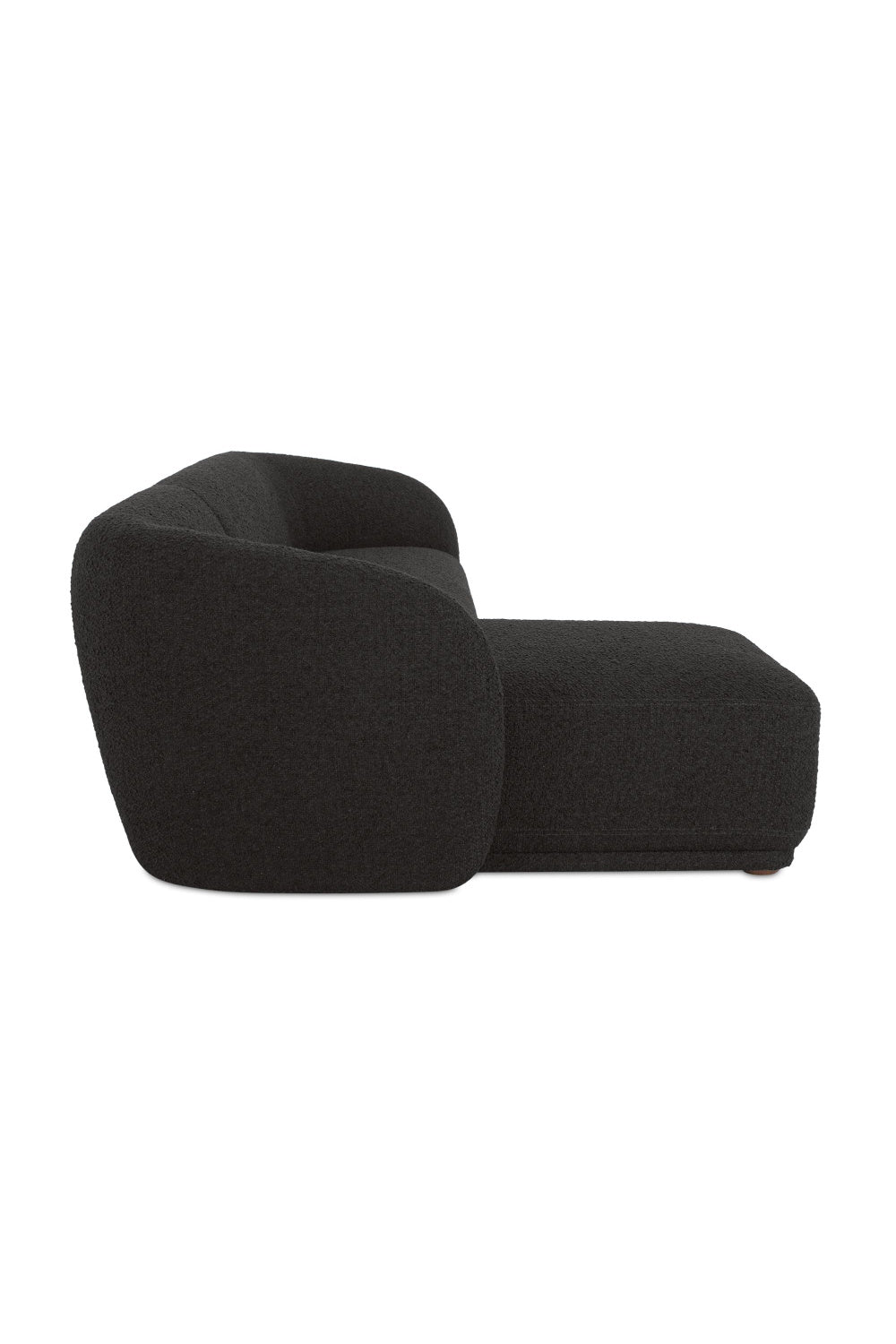Luxury Faye Fabric Curved Sectional Sofa Modern Italian Style for Villa
