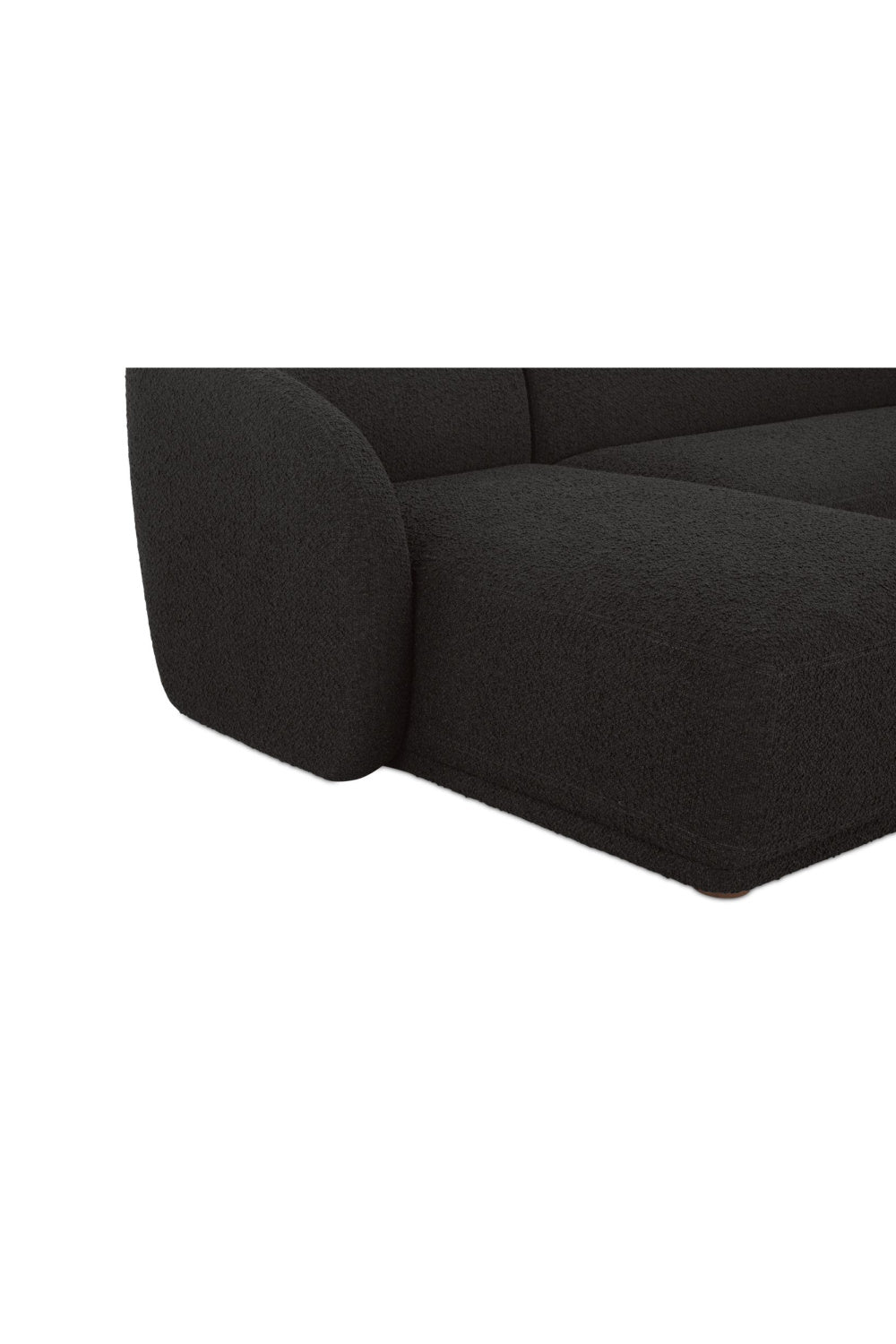 Luxury Faye Fabric Curved Sectional Sofa Modern Italian Style for Villa