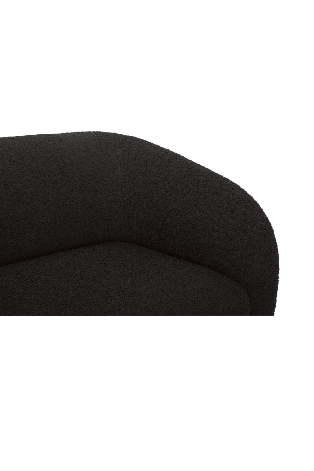 Luxury Faye Fabric Curved Sectional Sofa Modern Italian Style for Villa