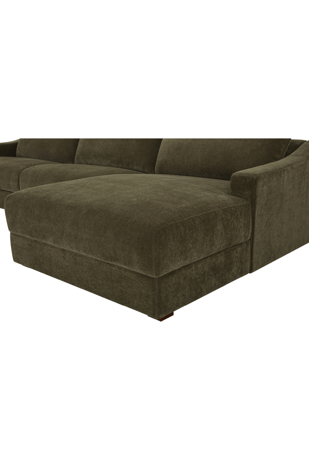 Luxury Minimalist Textured Sectional Sofa Modern Italian Style for Villa