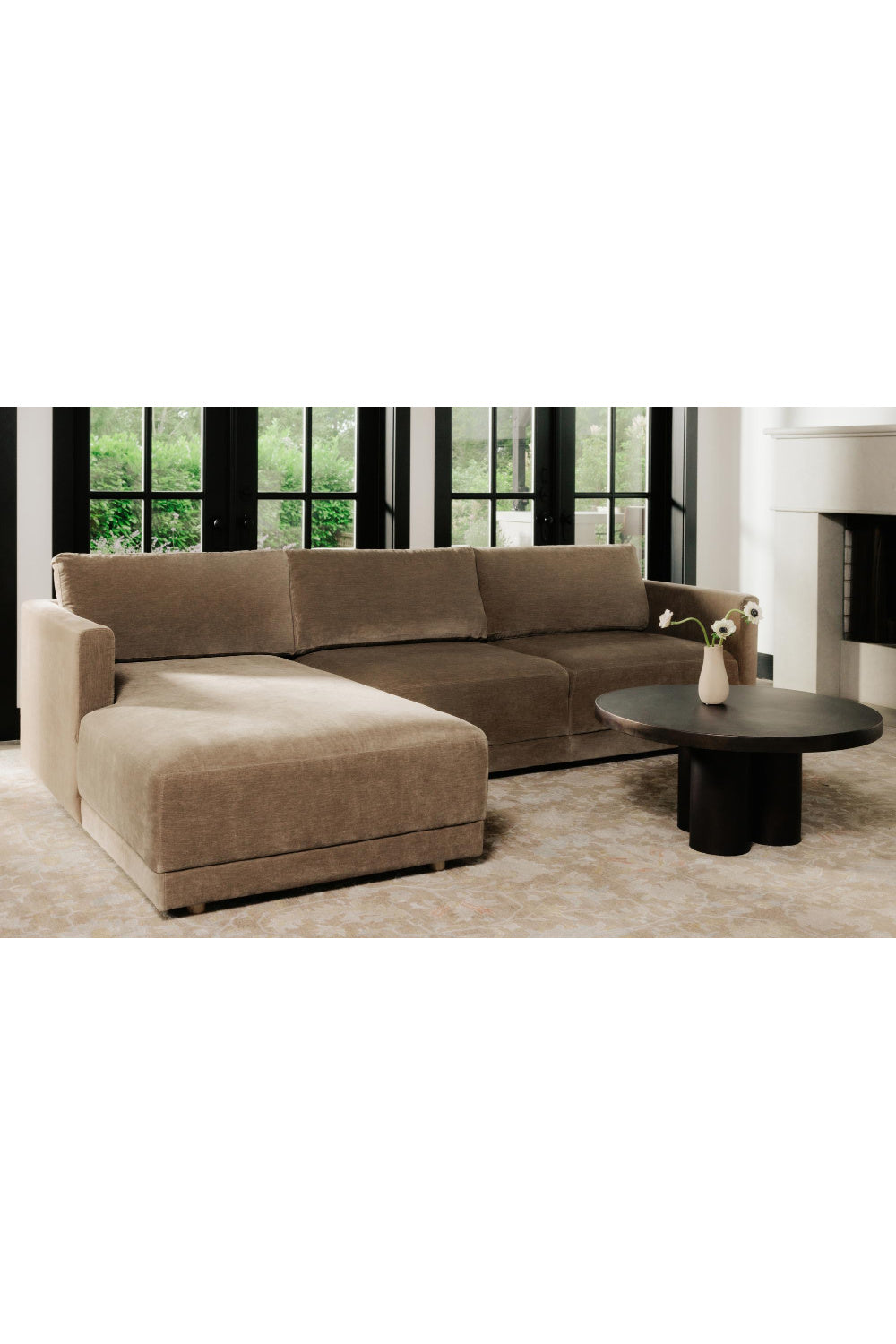 Luxury Sectional Sofa Modern Italian Style for Villa