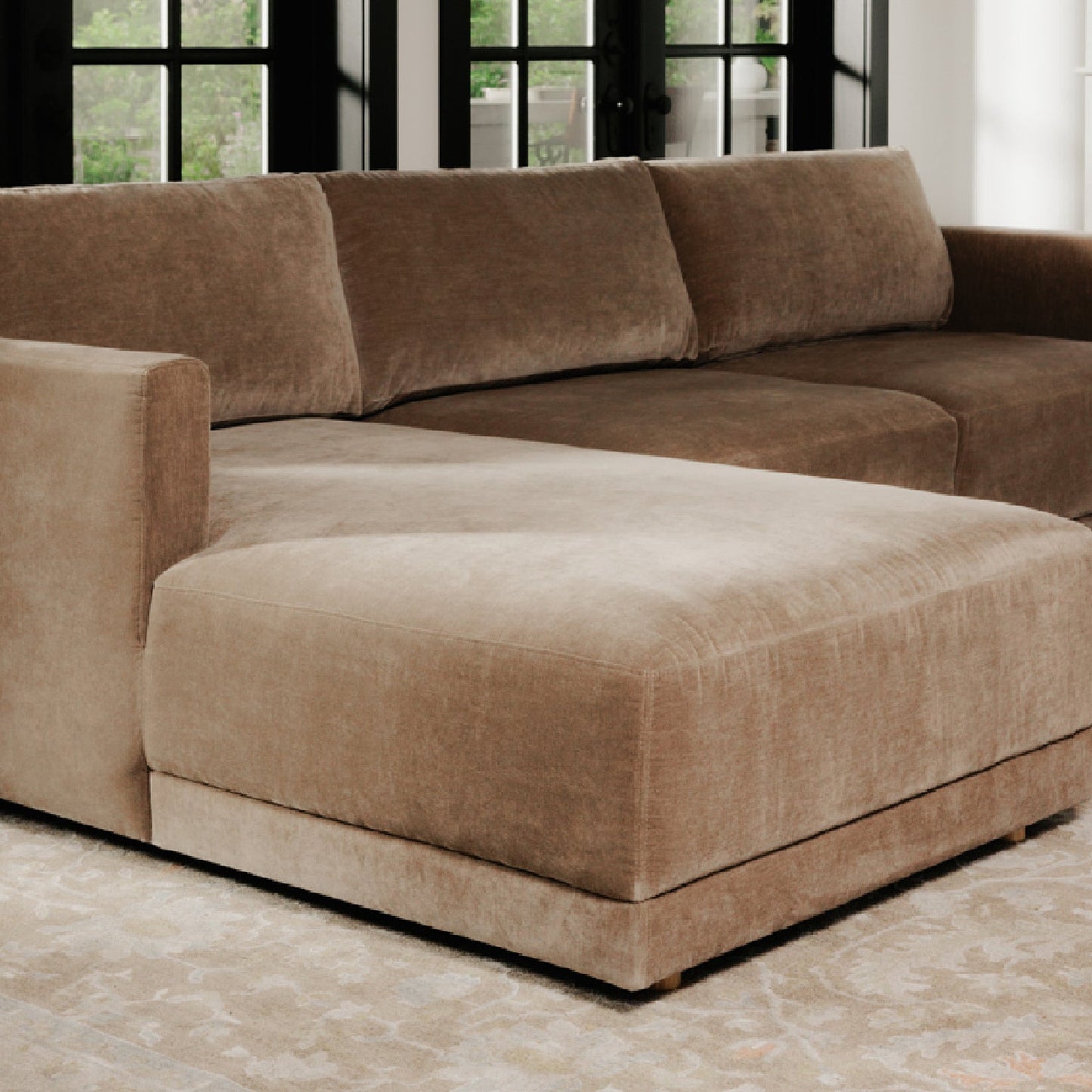Luxury Sectional Sofa Modern Italian Style for Villa
