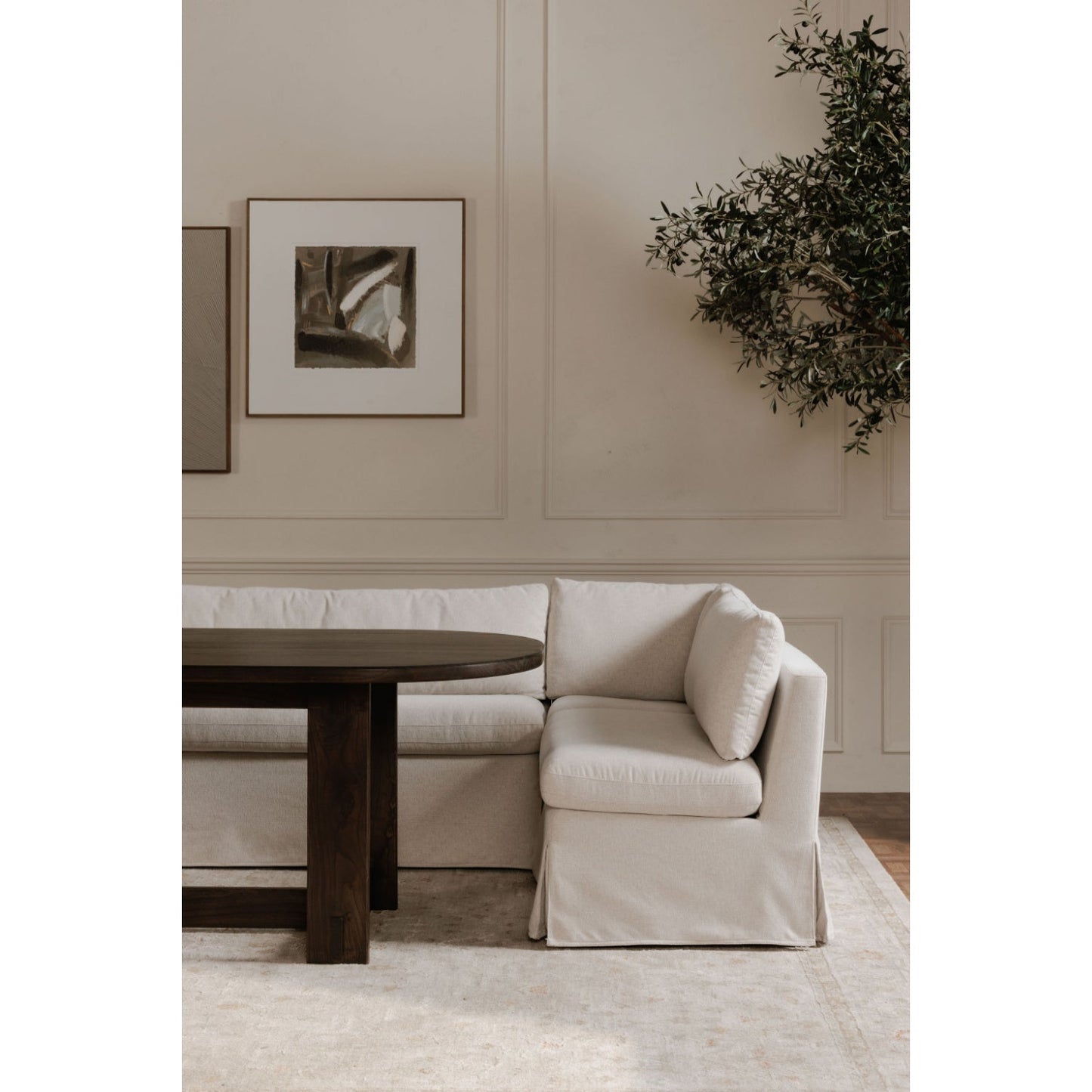 Luxury Upholstered Modern Dining Chair European Style for Villa